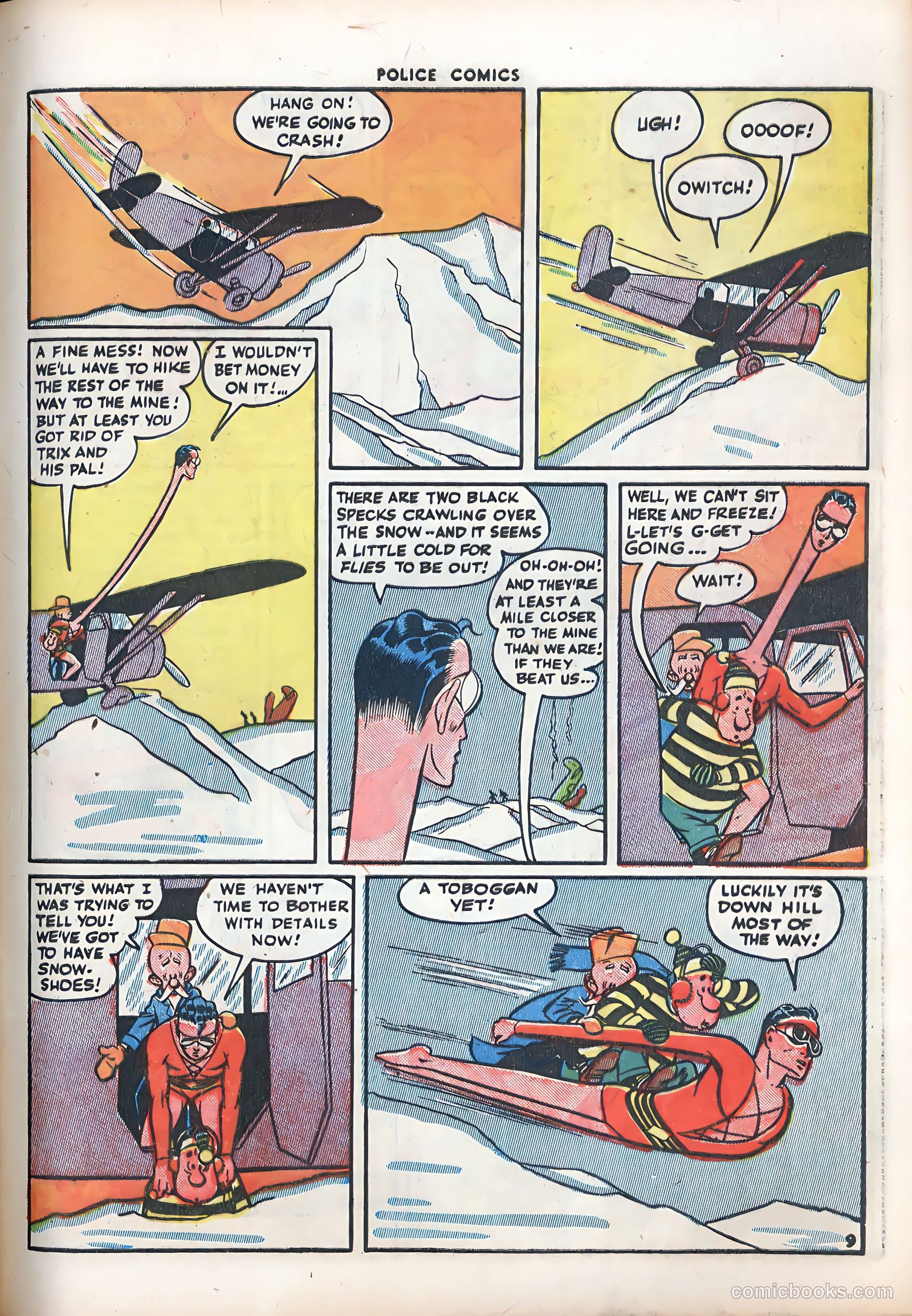 Police Comics #43 — page 11 of 60