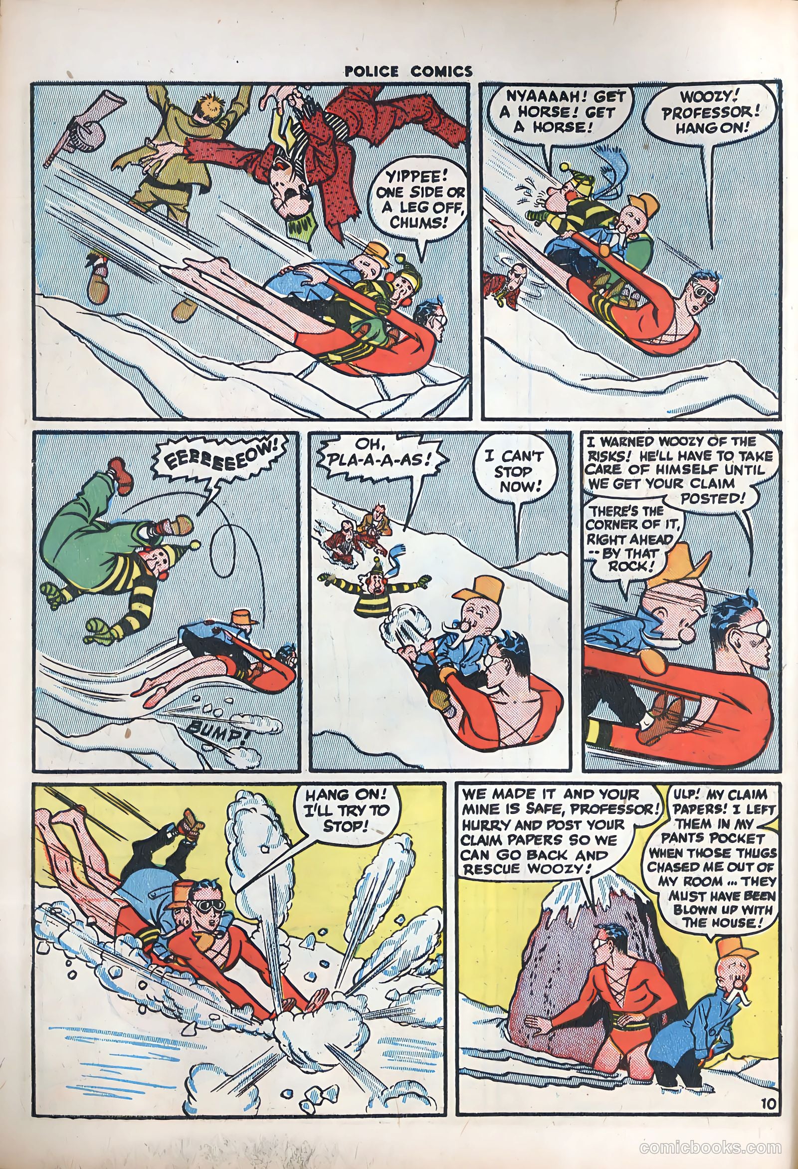 Police Comics #43 — page 12 of 60