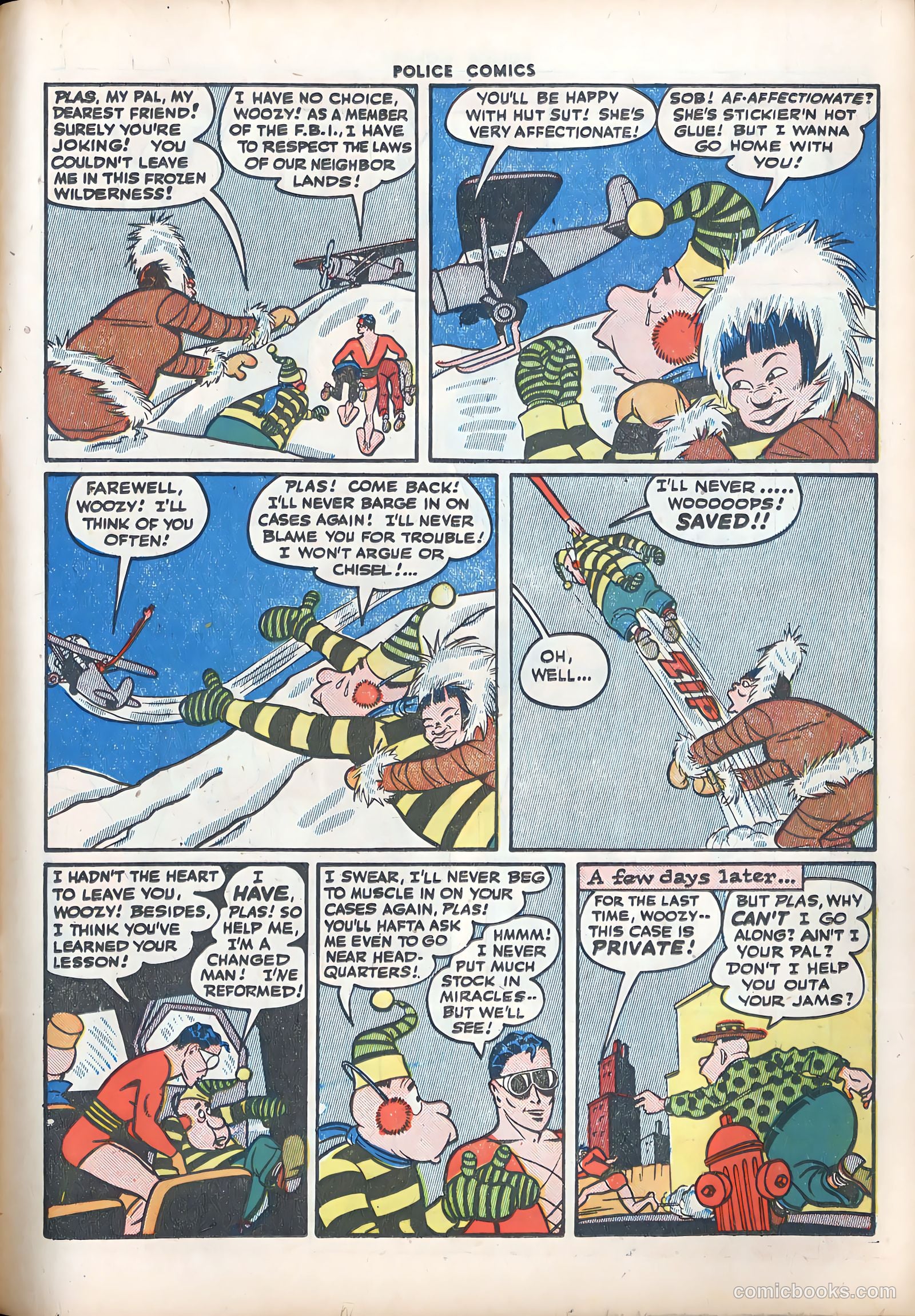 Police Comics #43 — page 17 of 60