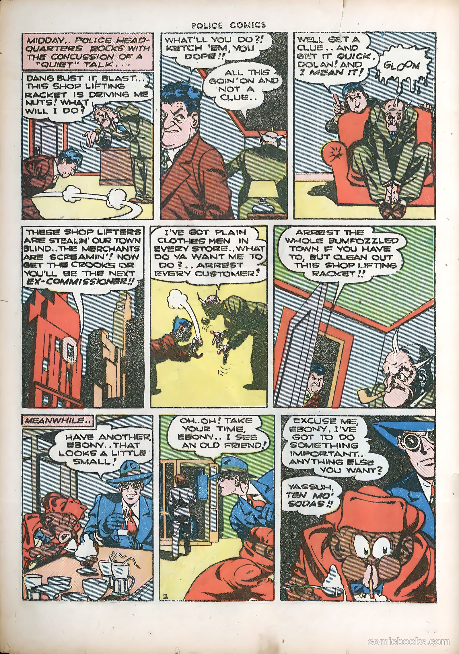 Police Comics #43 — page 32 of 60
