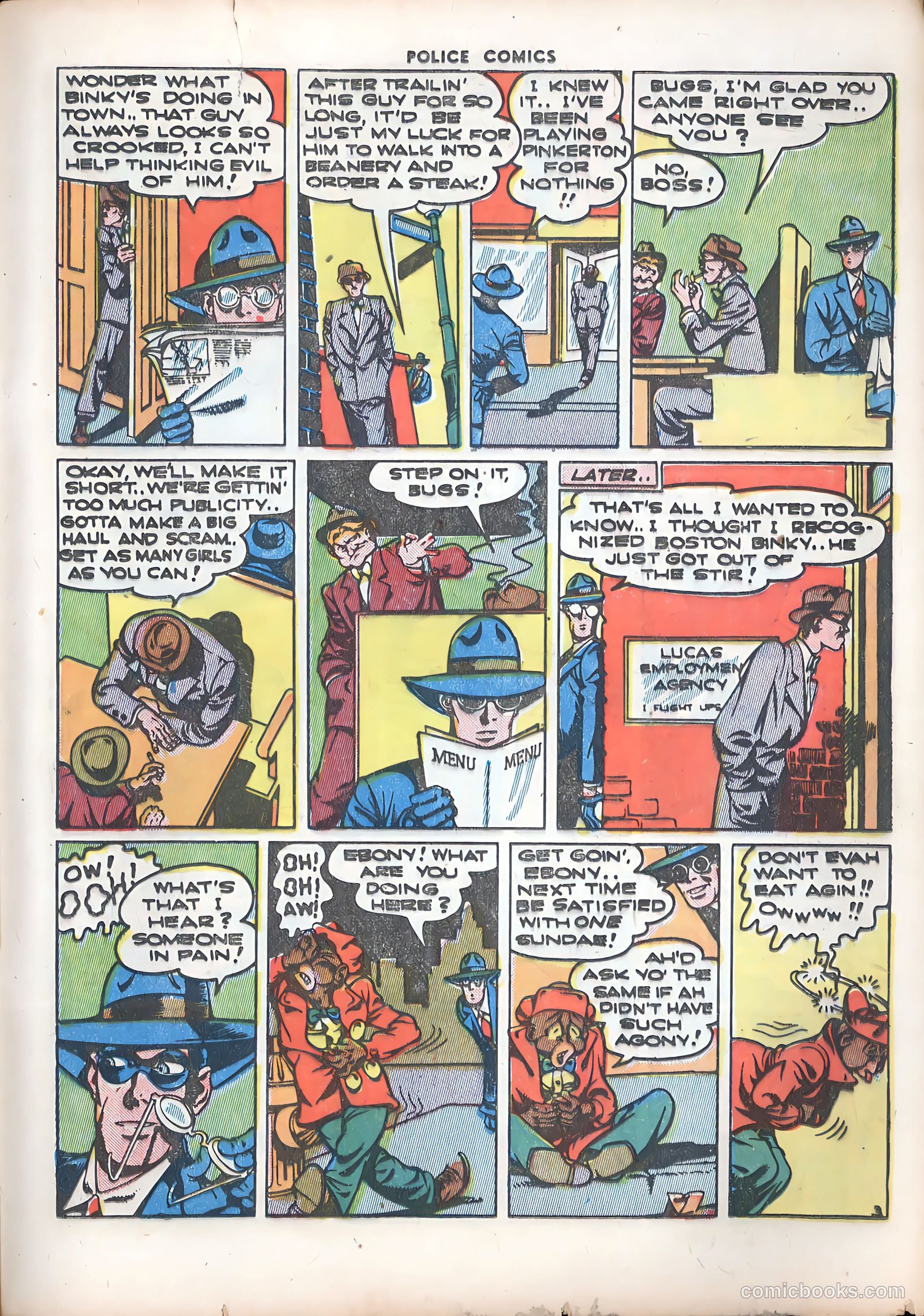 Police Comics #43 — page 33 of 60