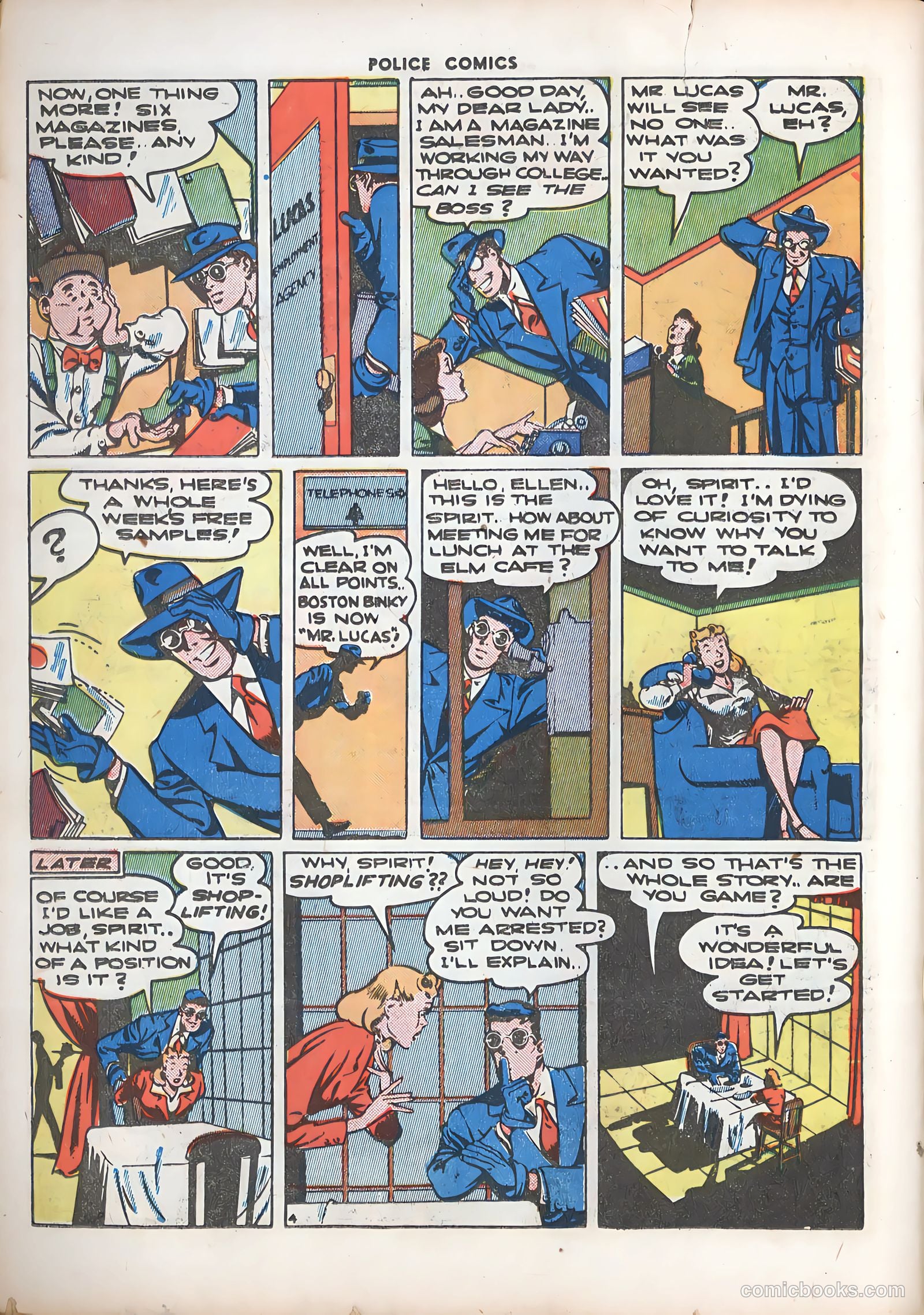 Police Comics #43 — page 34 of 60