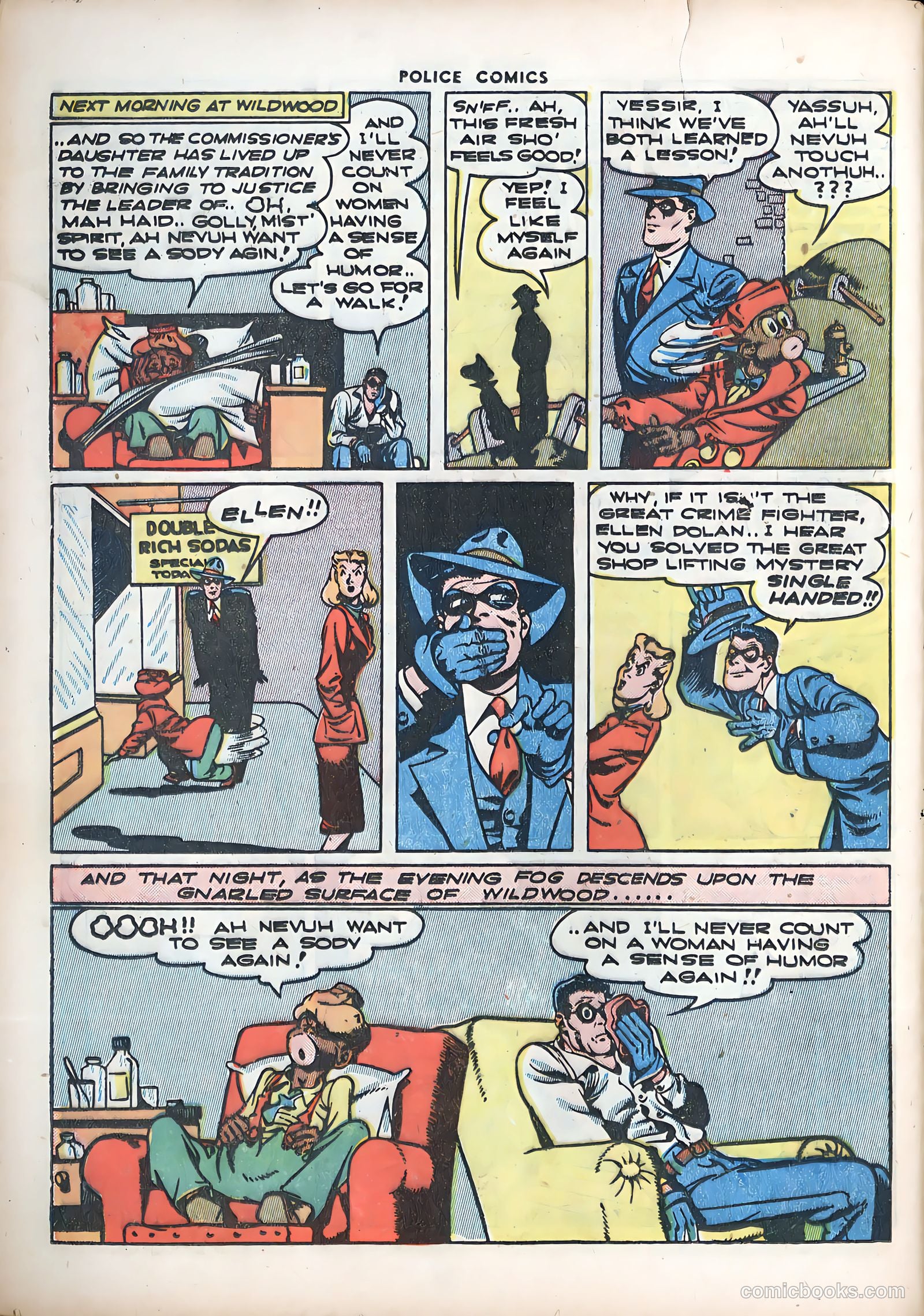 Police Comics #43 — page 38 of 60