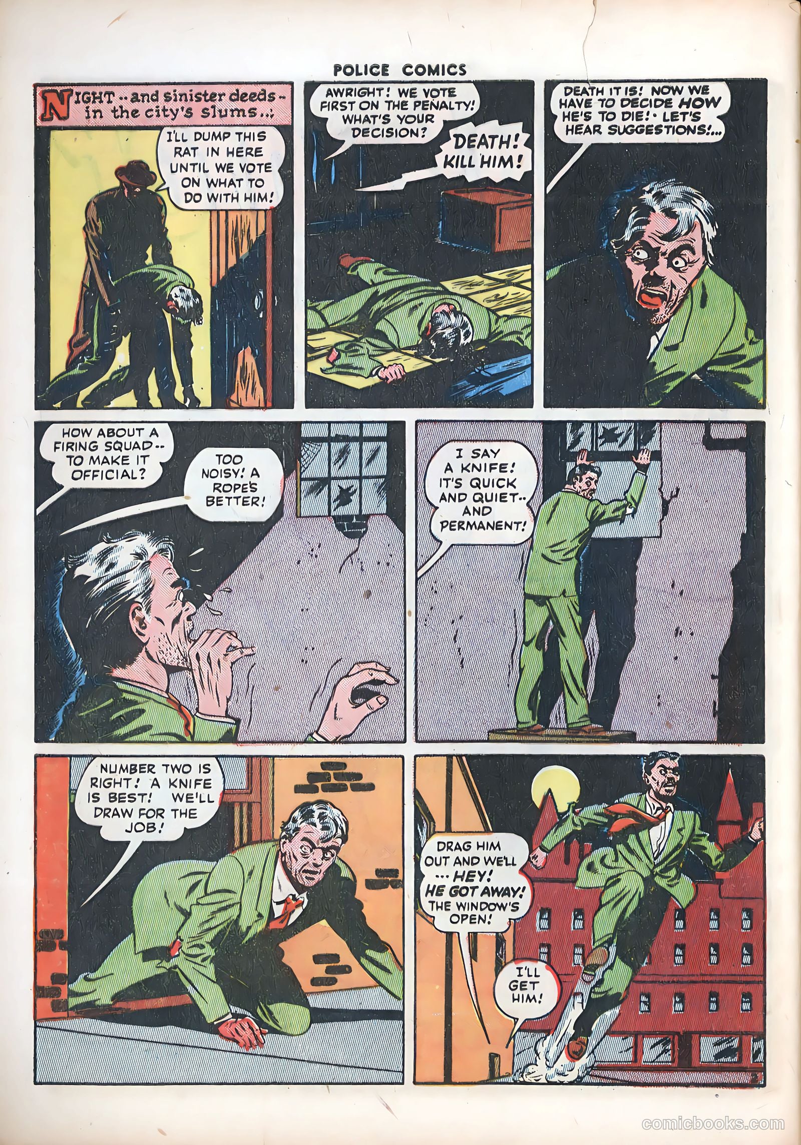 Police Comics #43 — page 50 of 60