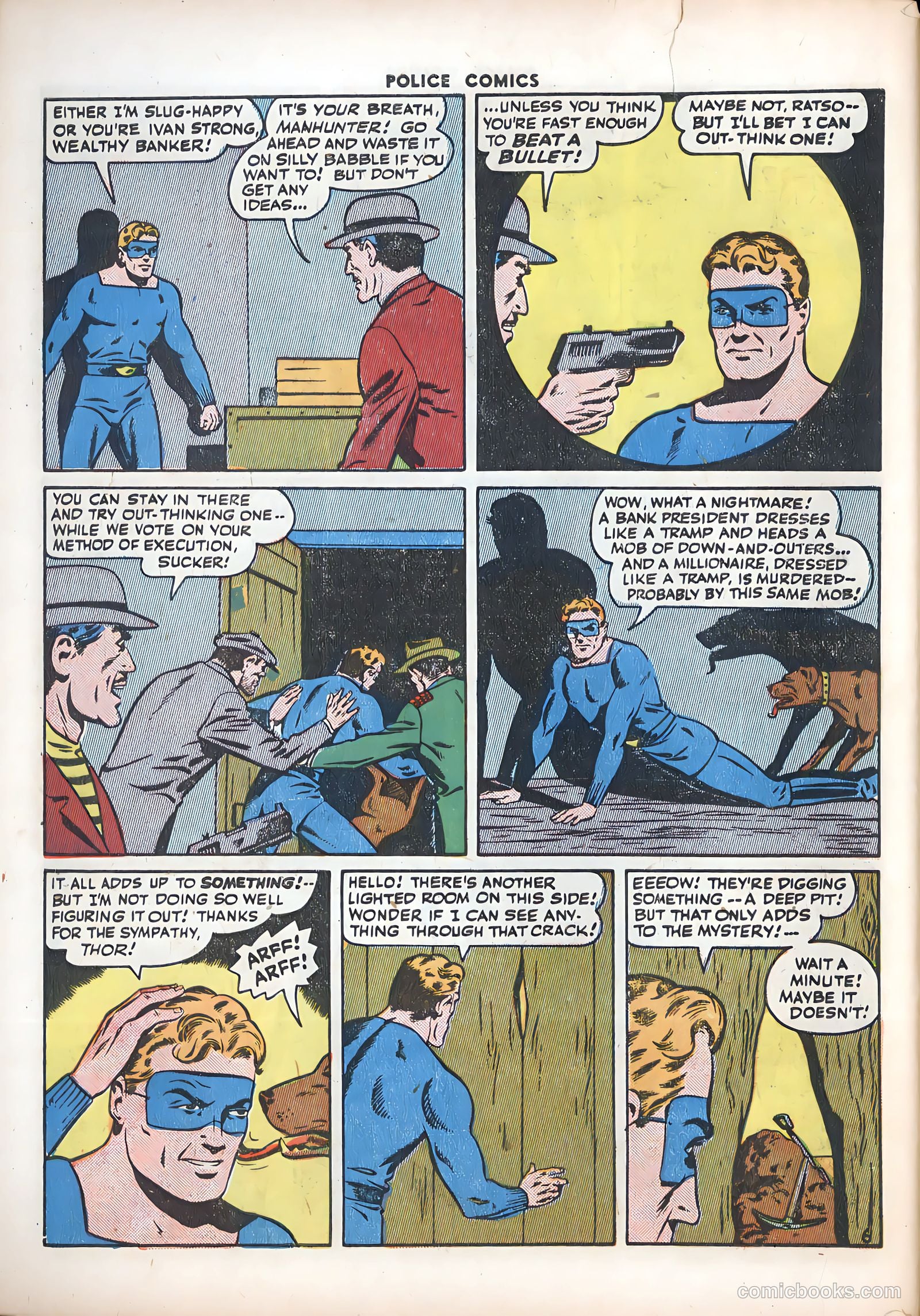 Police Comics #43 — page 54 of 60