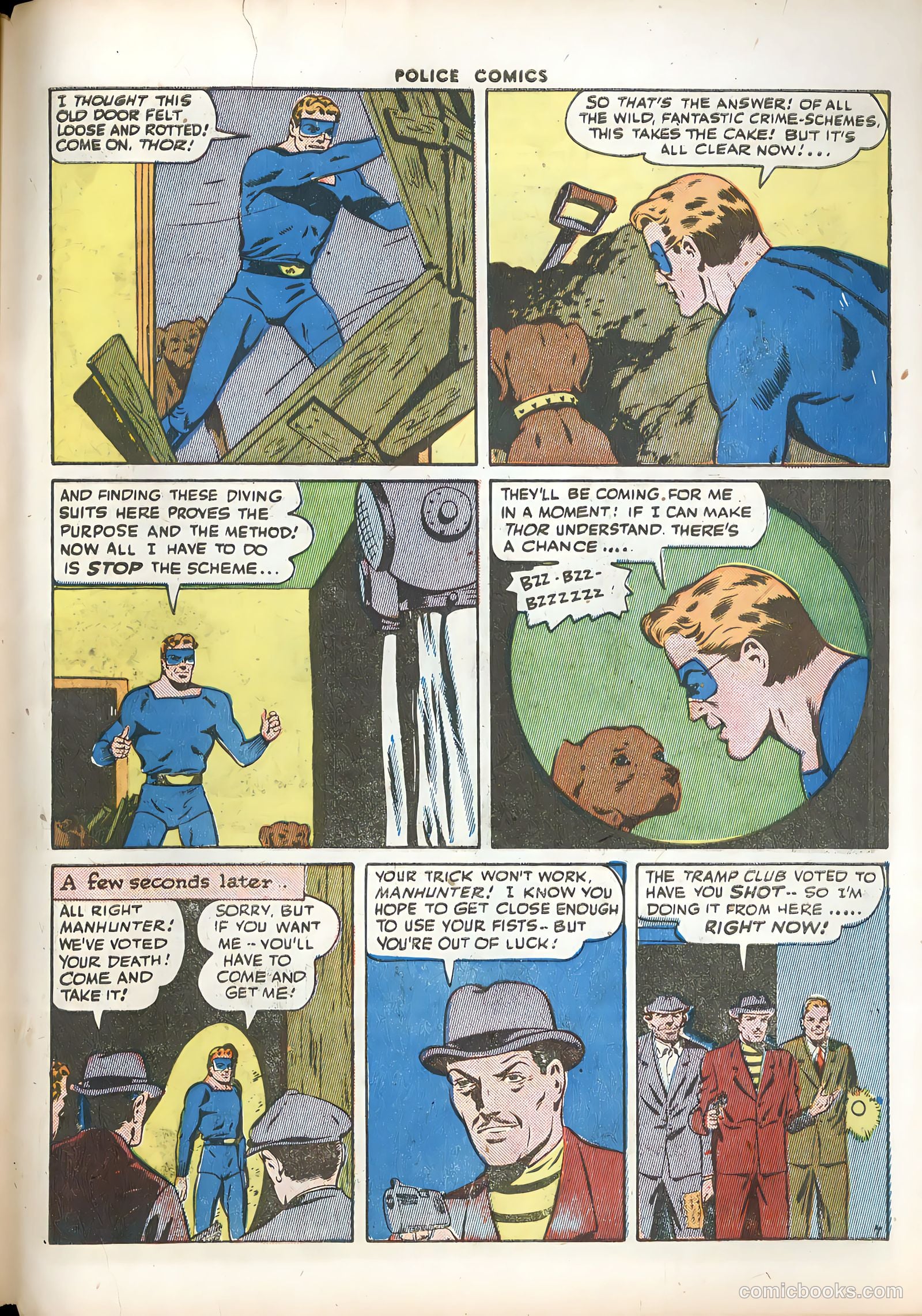 Police Comics #43 — page 55 of 60