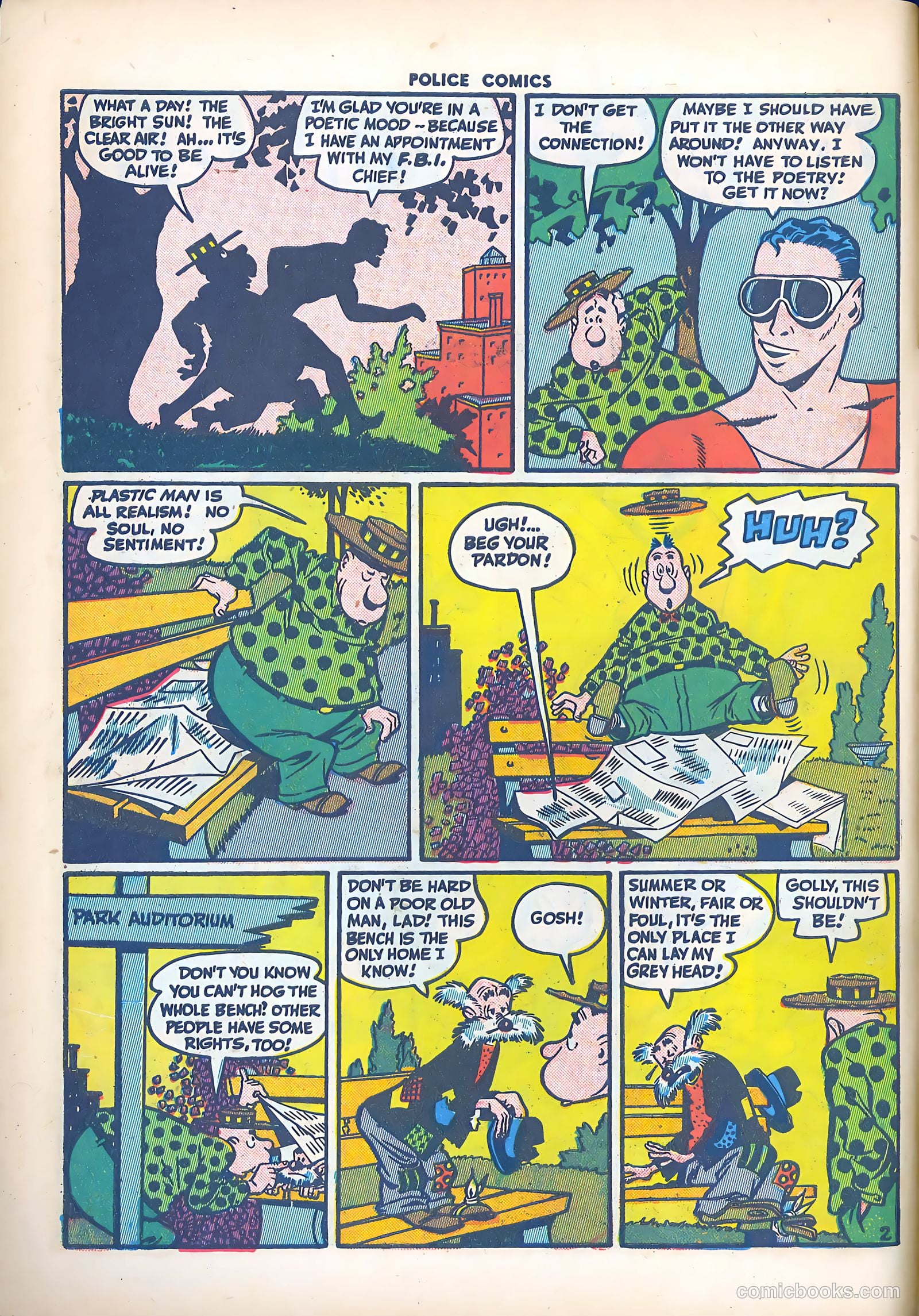 Police Comics #44 — page 4 of 60