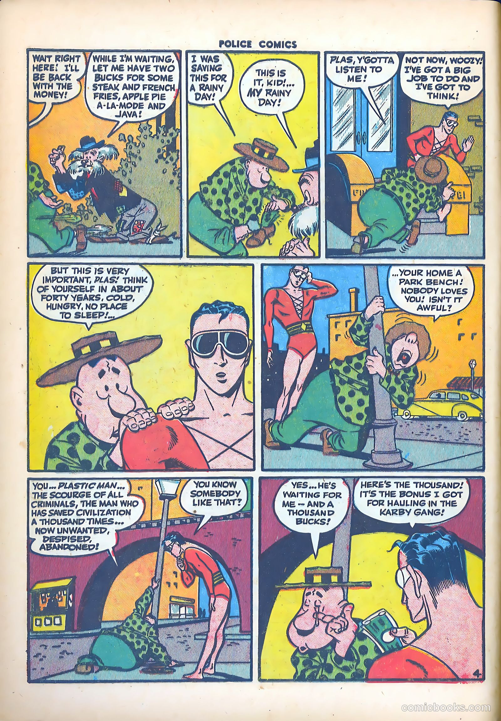 Police Comics #44 — page 6 of 60