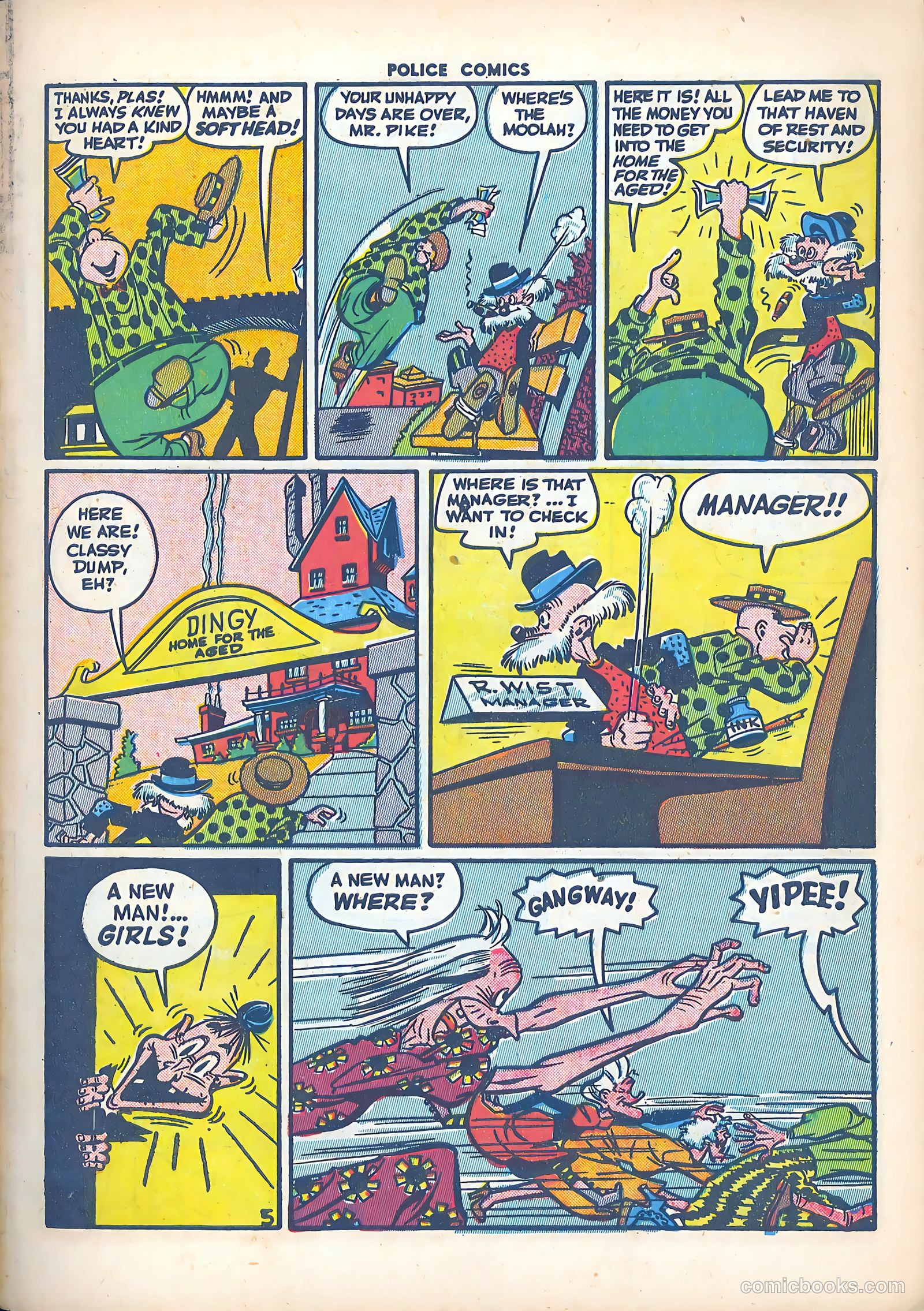 Police Comics #44 — page 7 of 60