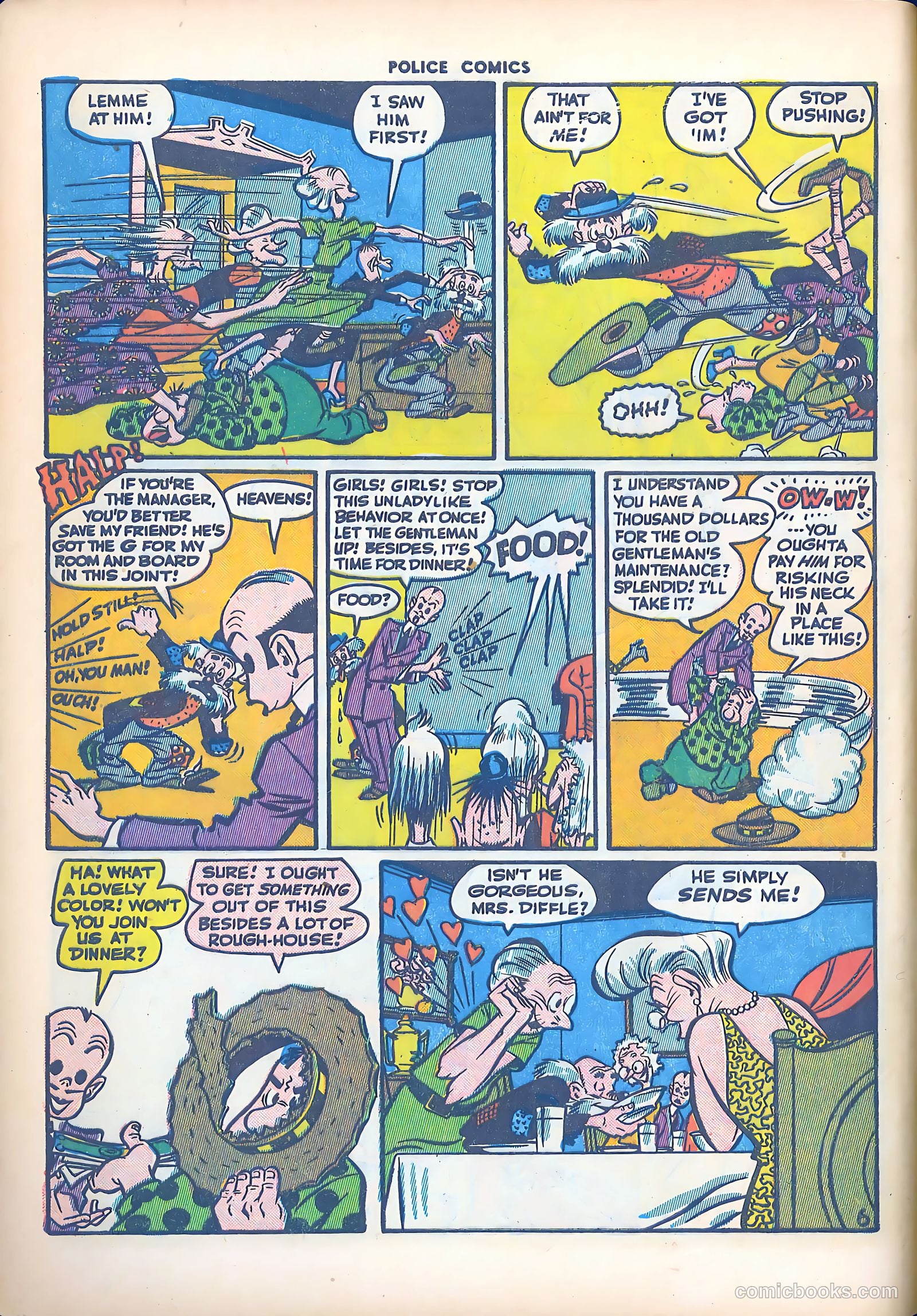 Police Comics #44 — page 8 of 60