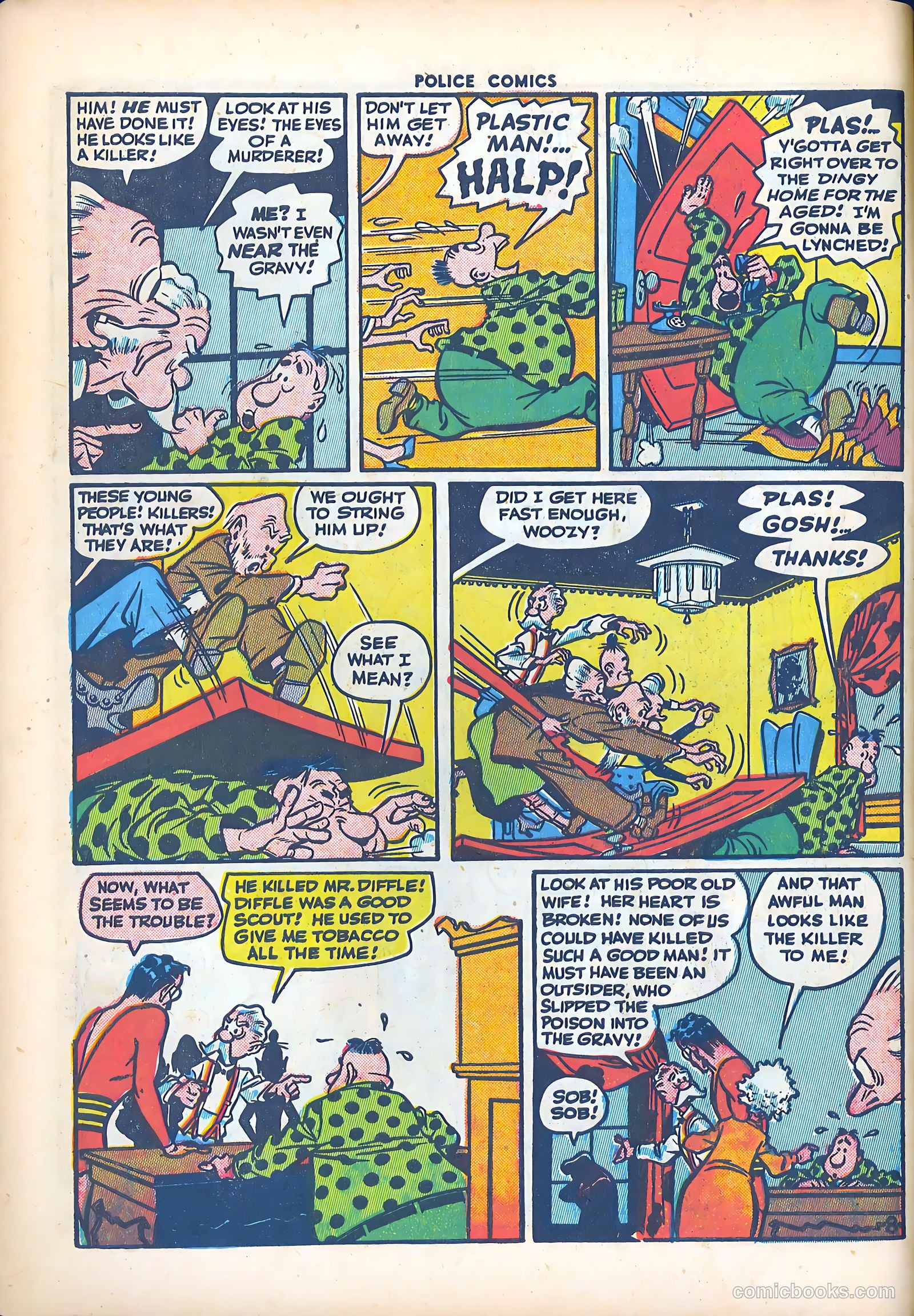 Police Comics #44 — page 10 of 60