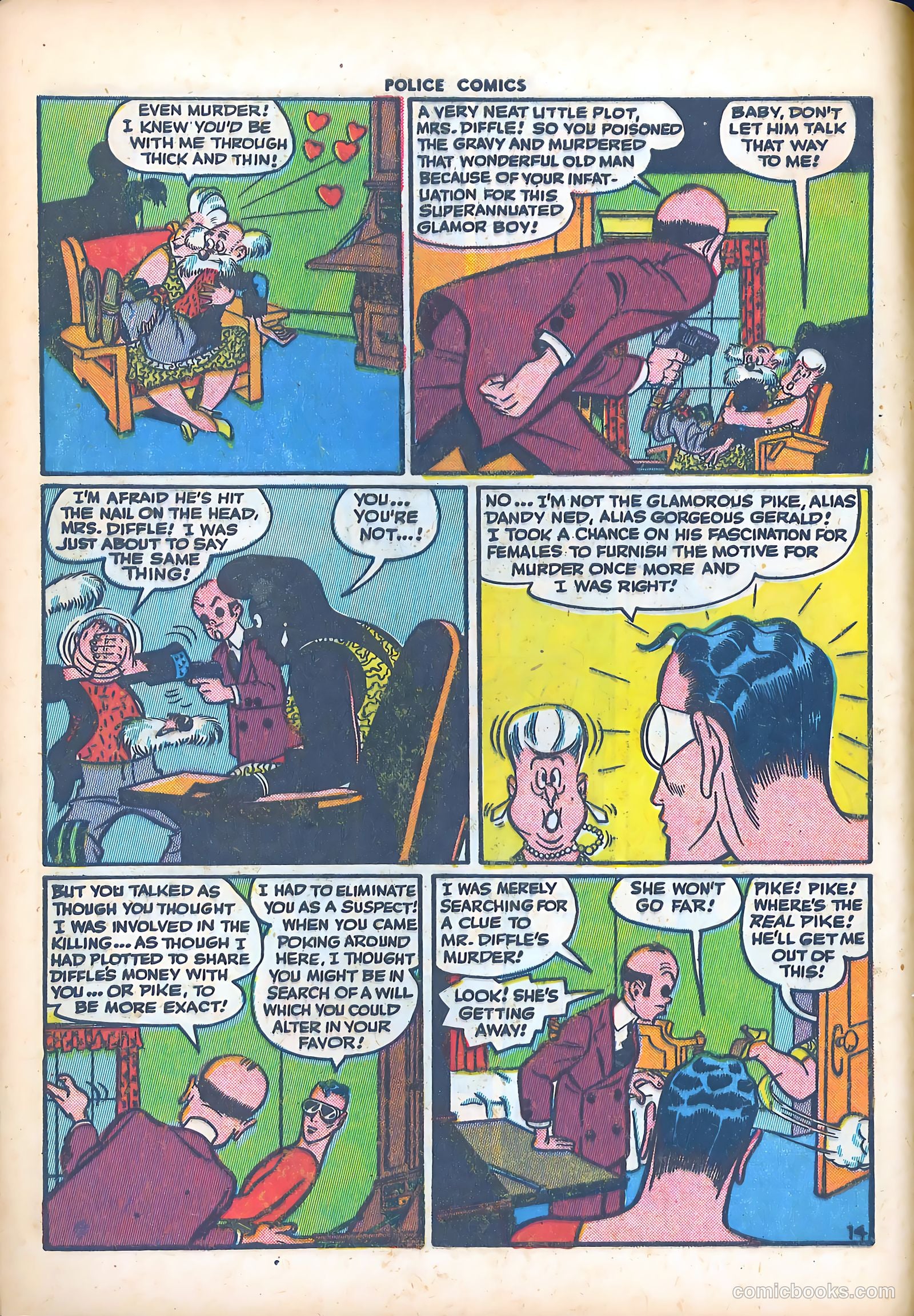 Police Comics #44 — page 16 of 60