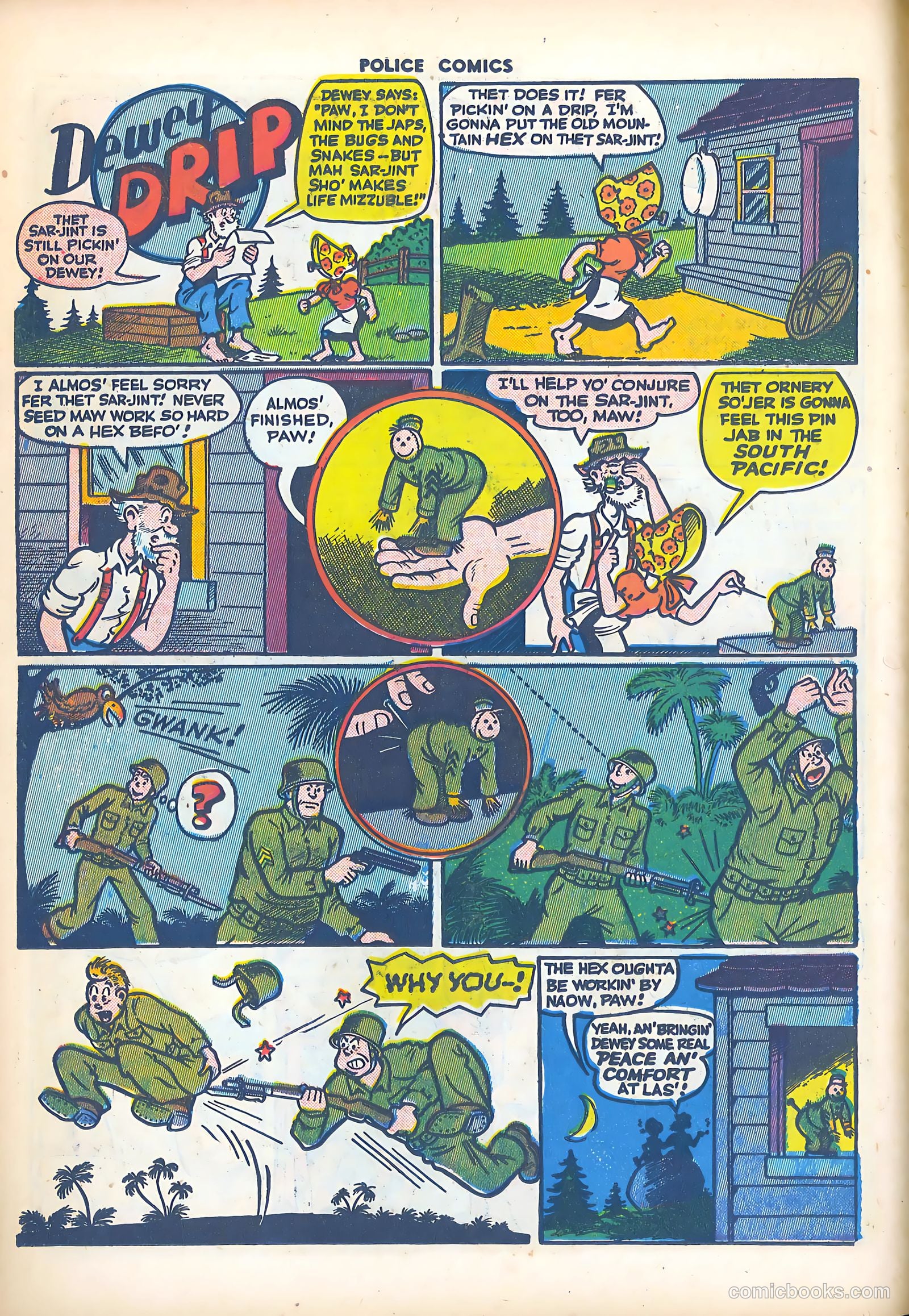 Police Comics #44 — page 18 of 60