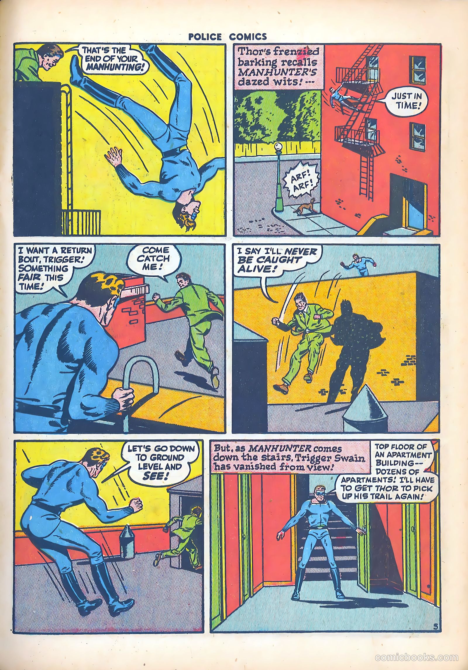 Police Comics #44 — page 23 of 60