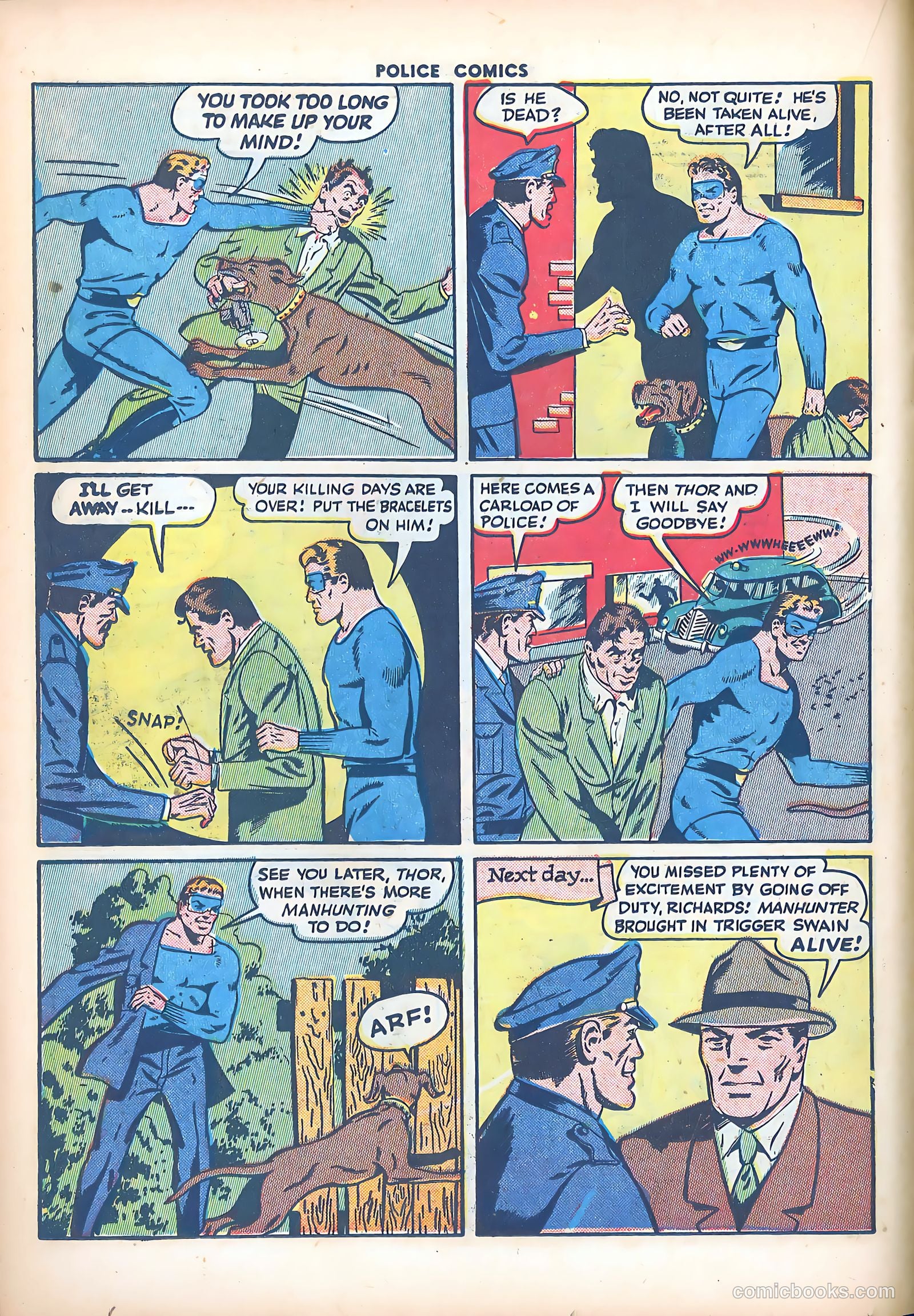 Police Comics #44 — page 28 of 60