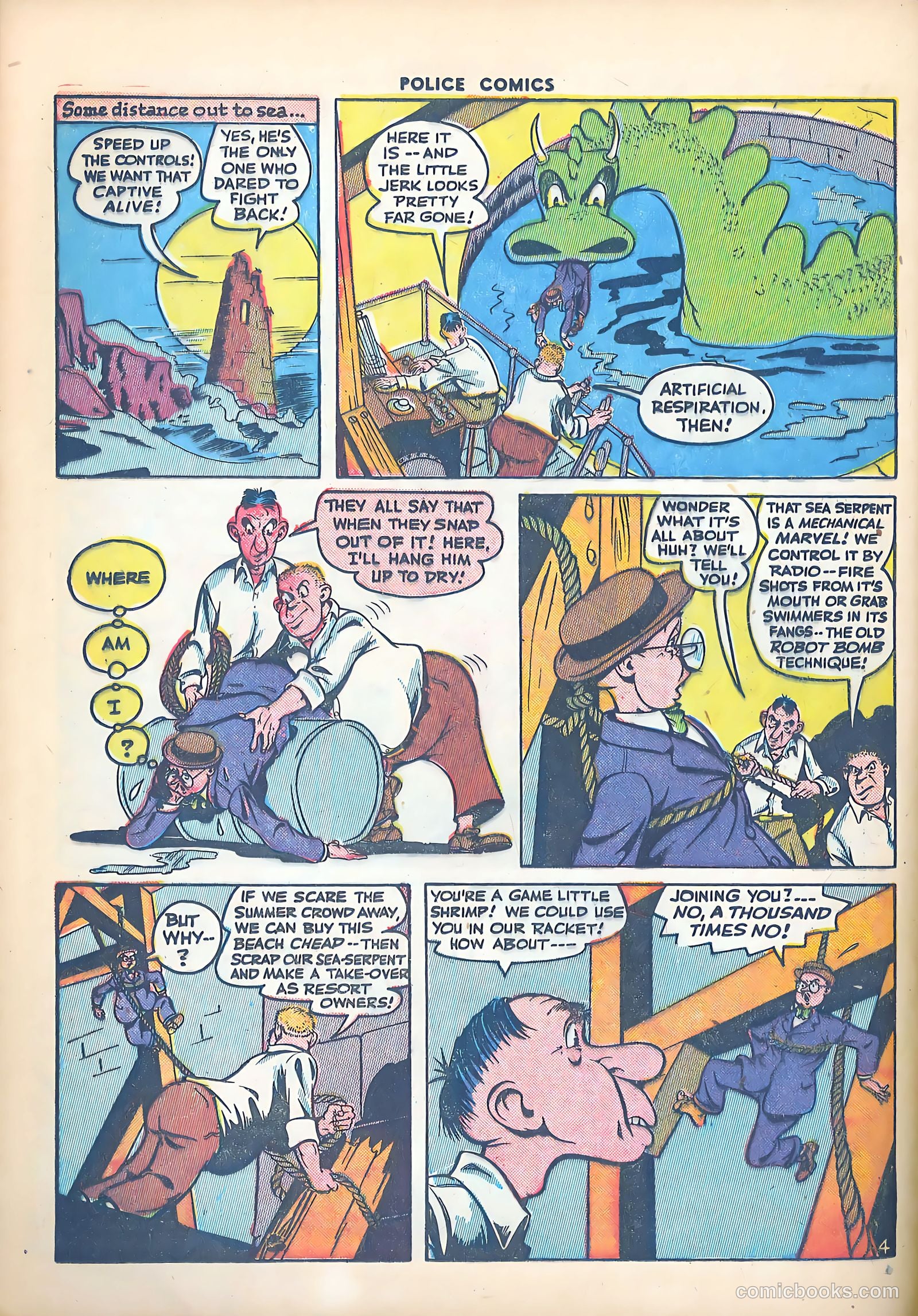 Police Comics #44 — page 40 of 60