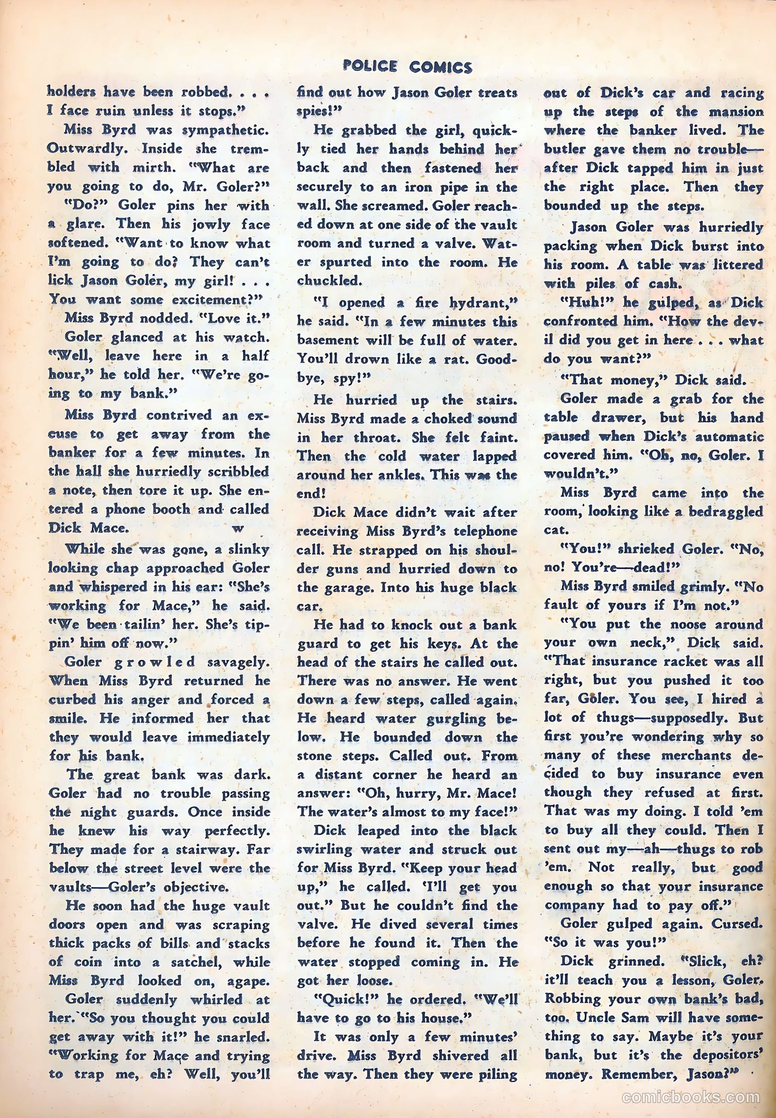 Police Comics #44 — page 44 of 60