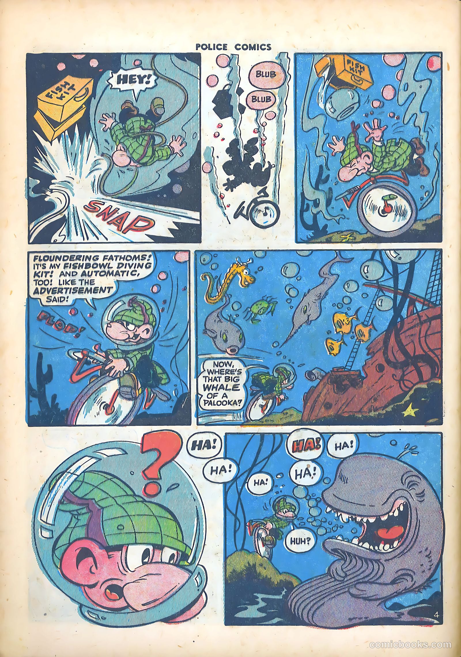 Police Comics #44 — page 48 of 60