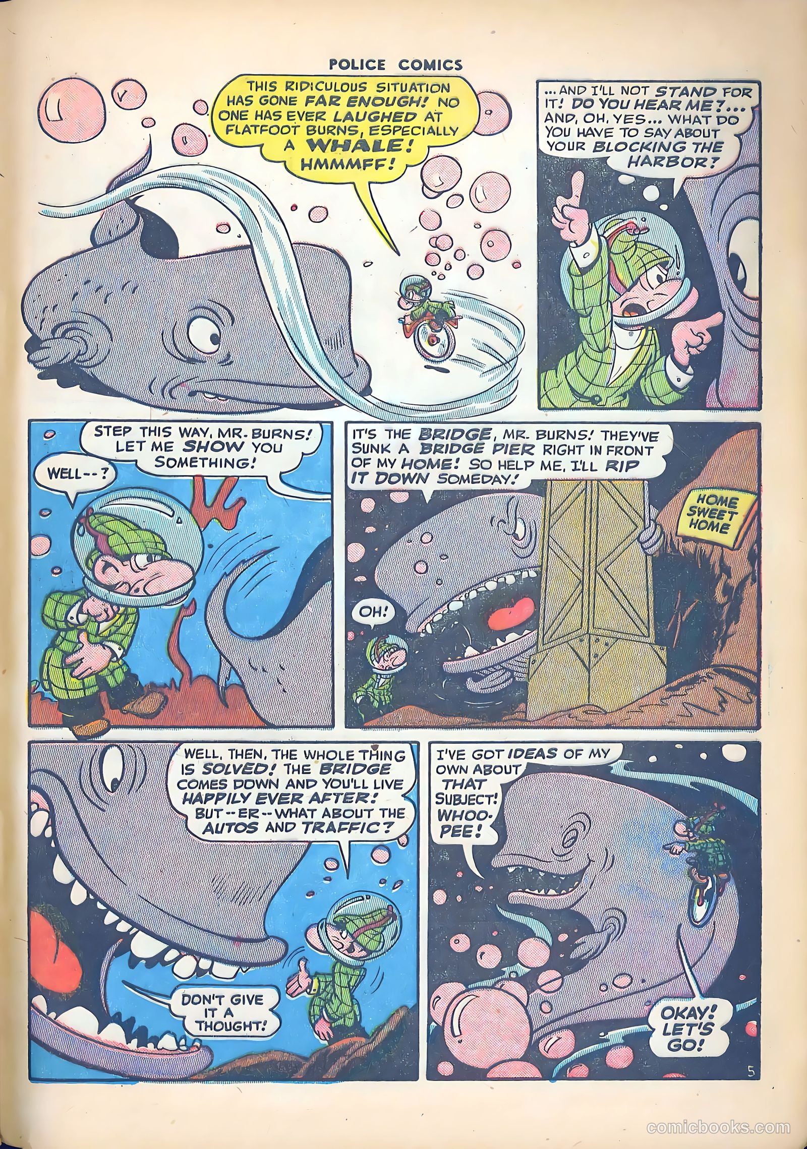 Police Comics #44 — page 49 of 60