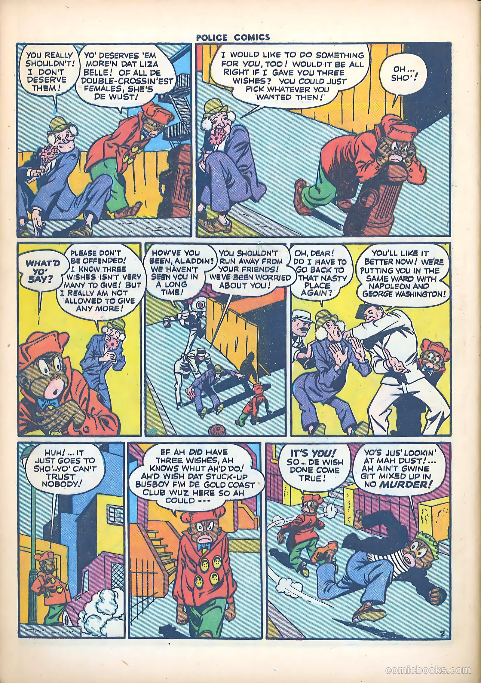 Police Comics #44 — page 52 of 60