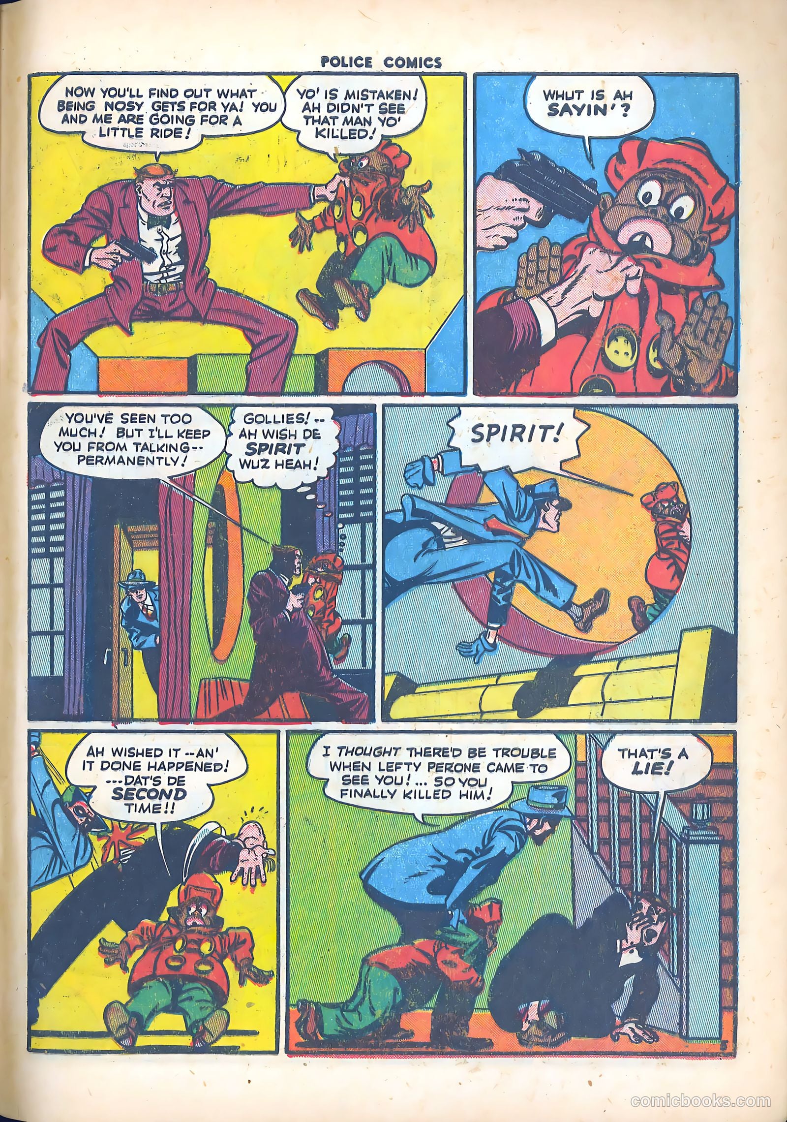Police Comics #44 — page 55 of 60