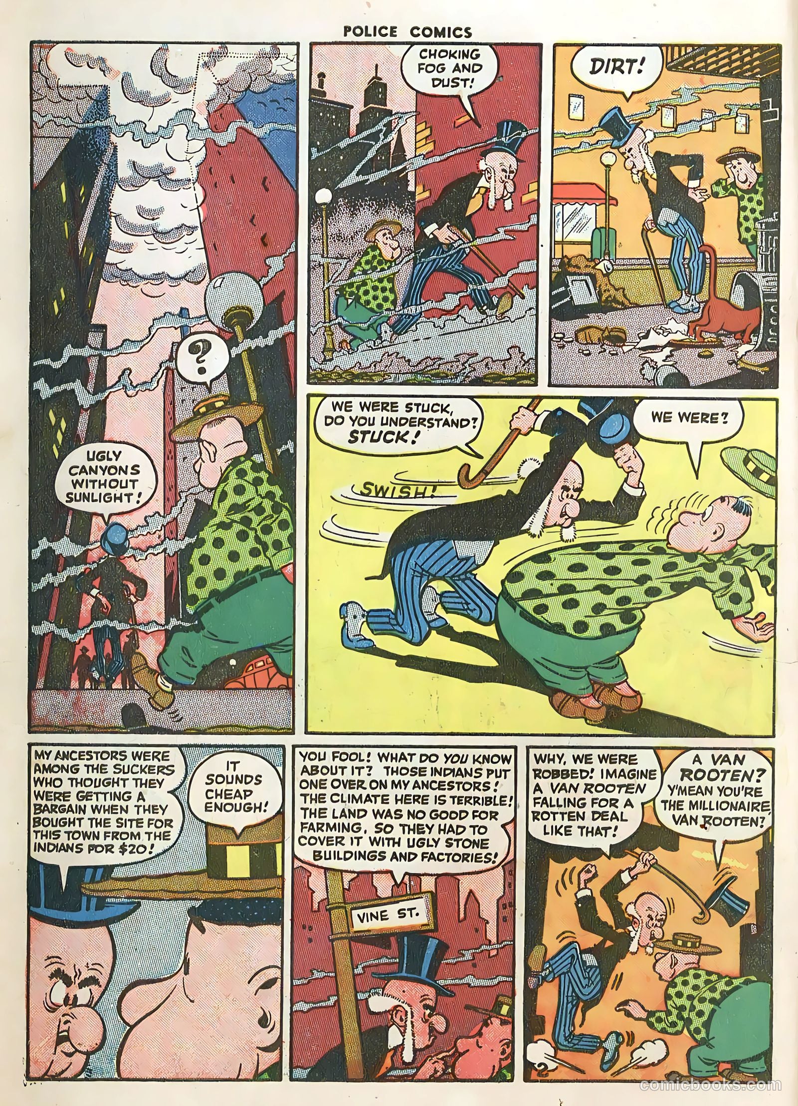 Police Comics #45 — page 4 of 60