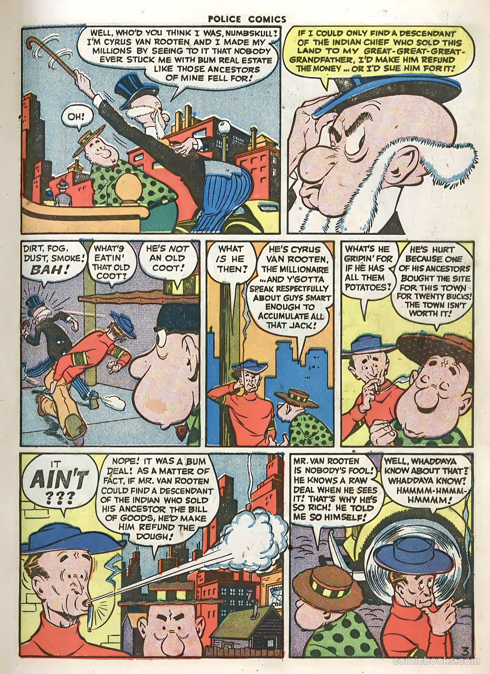 Police Comics #45 — page 5 of 60