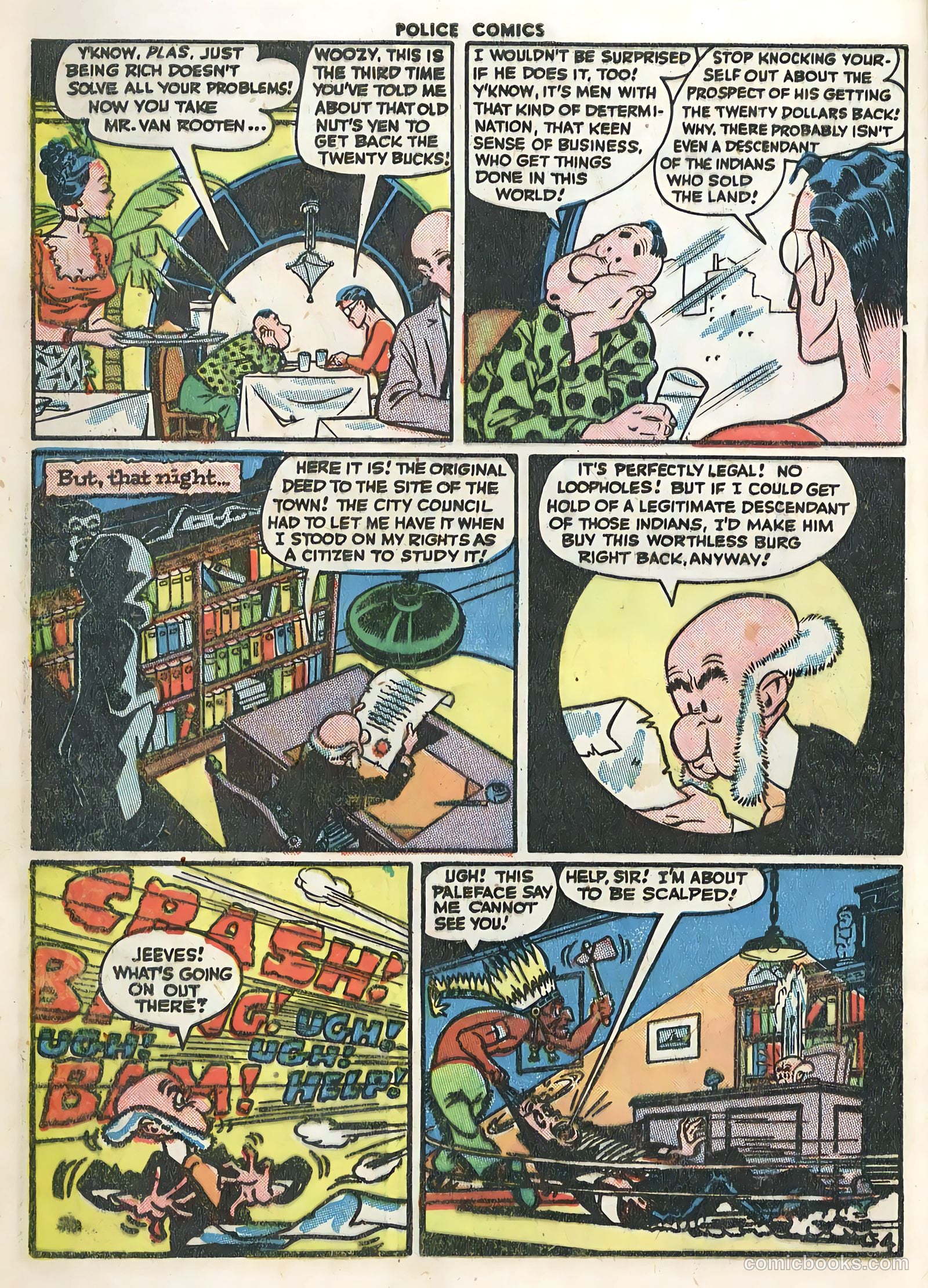 Police Comics #45 — page 6 of 60