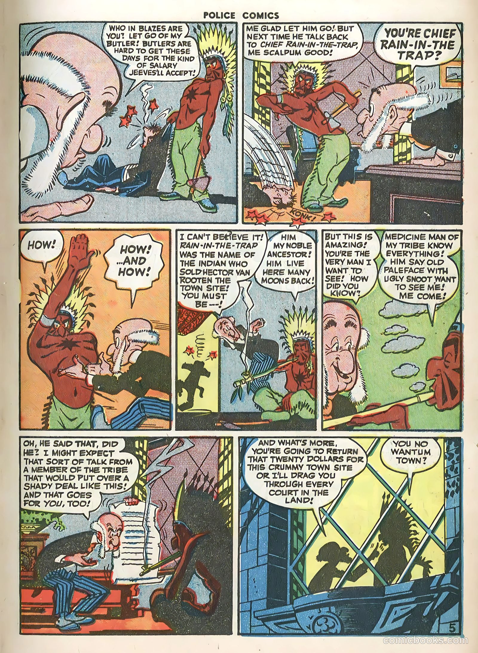 Police Comics #45 — page 7 of 60