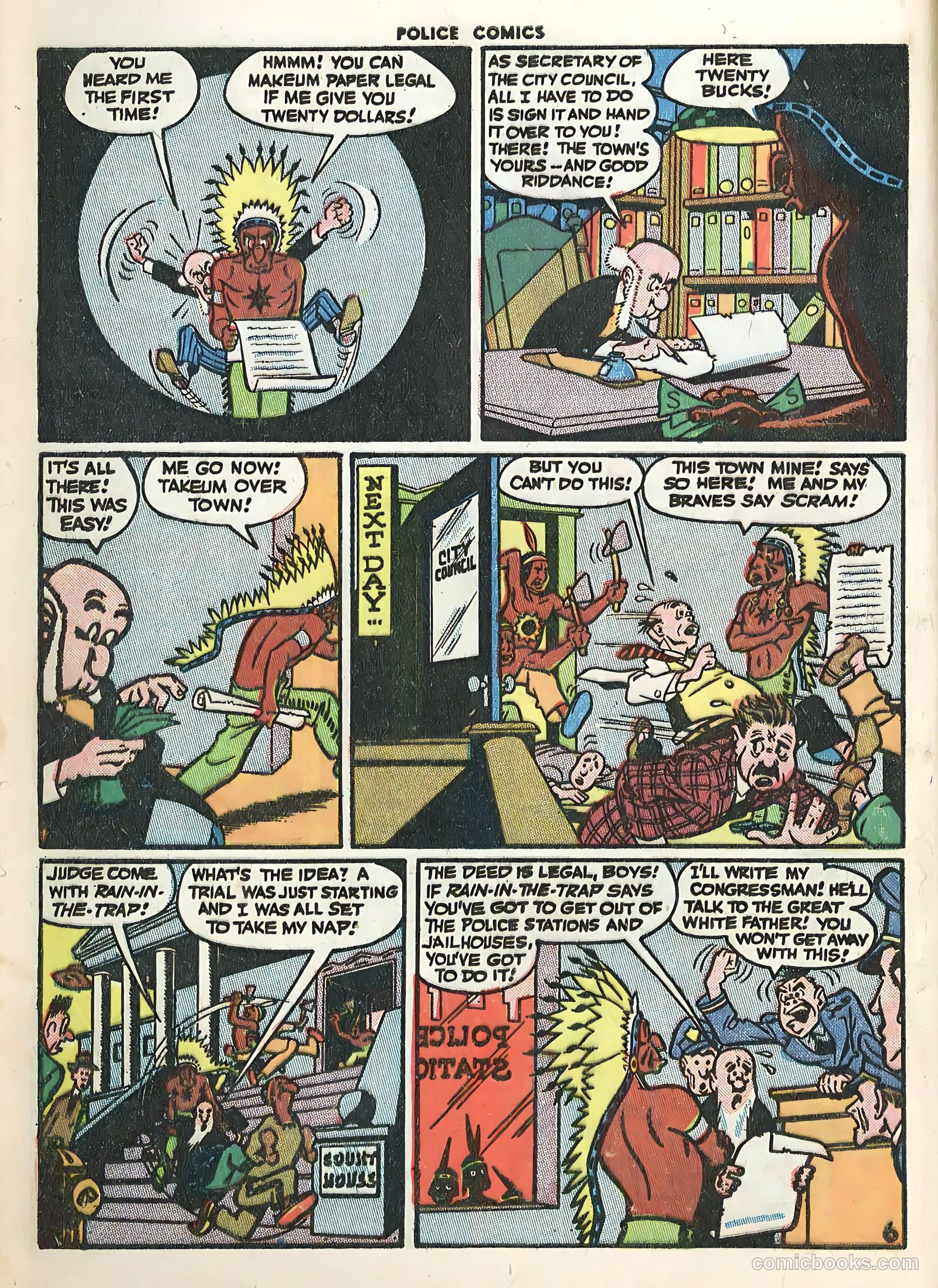 Police Comics #45 — page 8 of 60