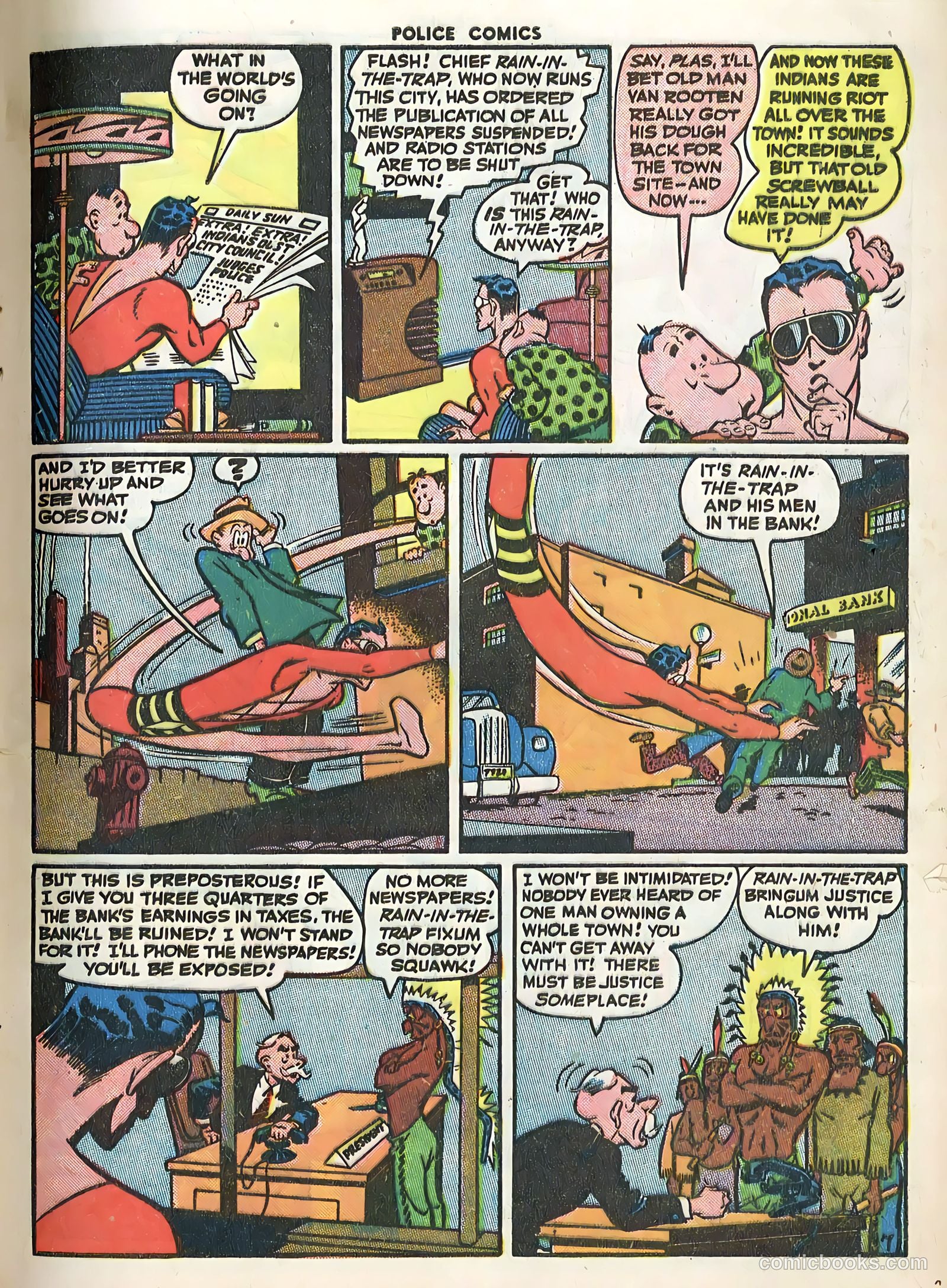 Police Comics #45 — page 9 of 60