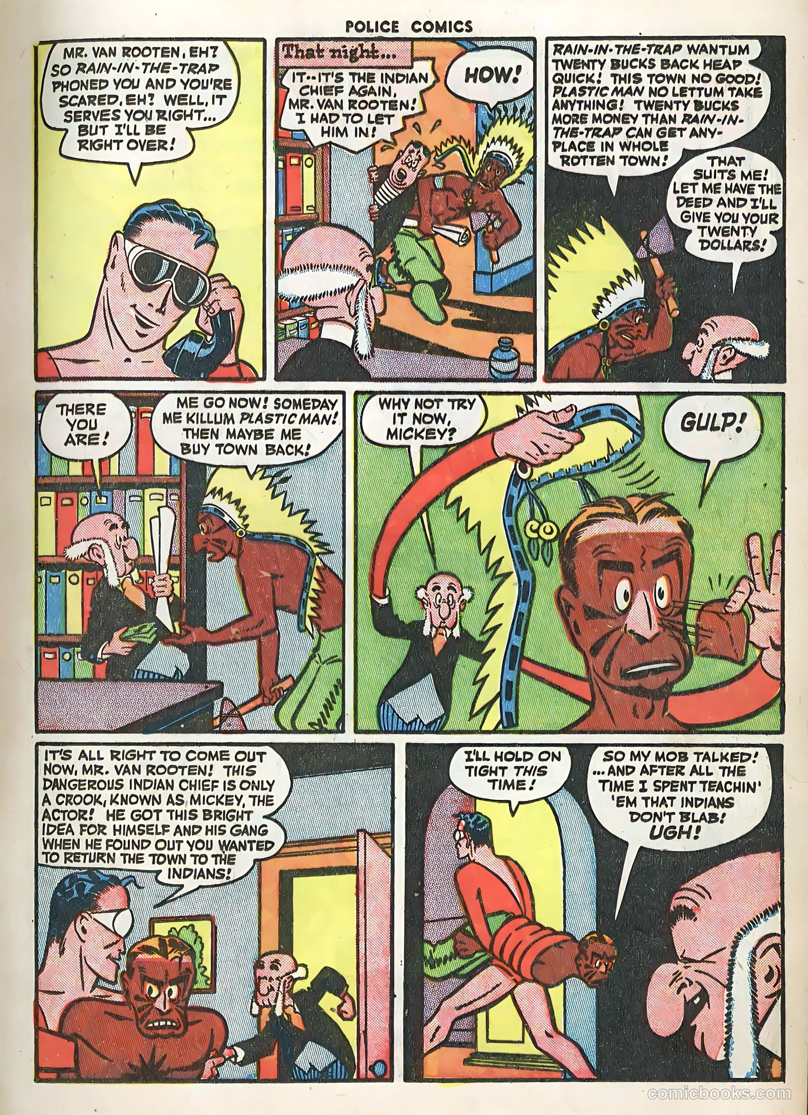 Police Comics #45 — page 17 of 60