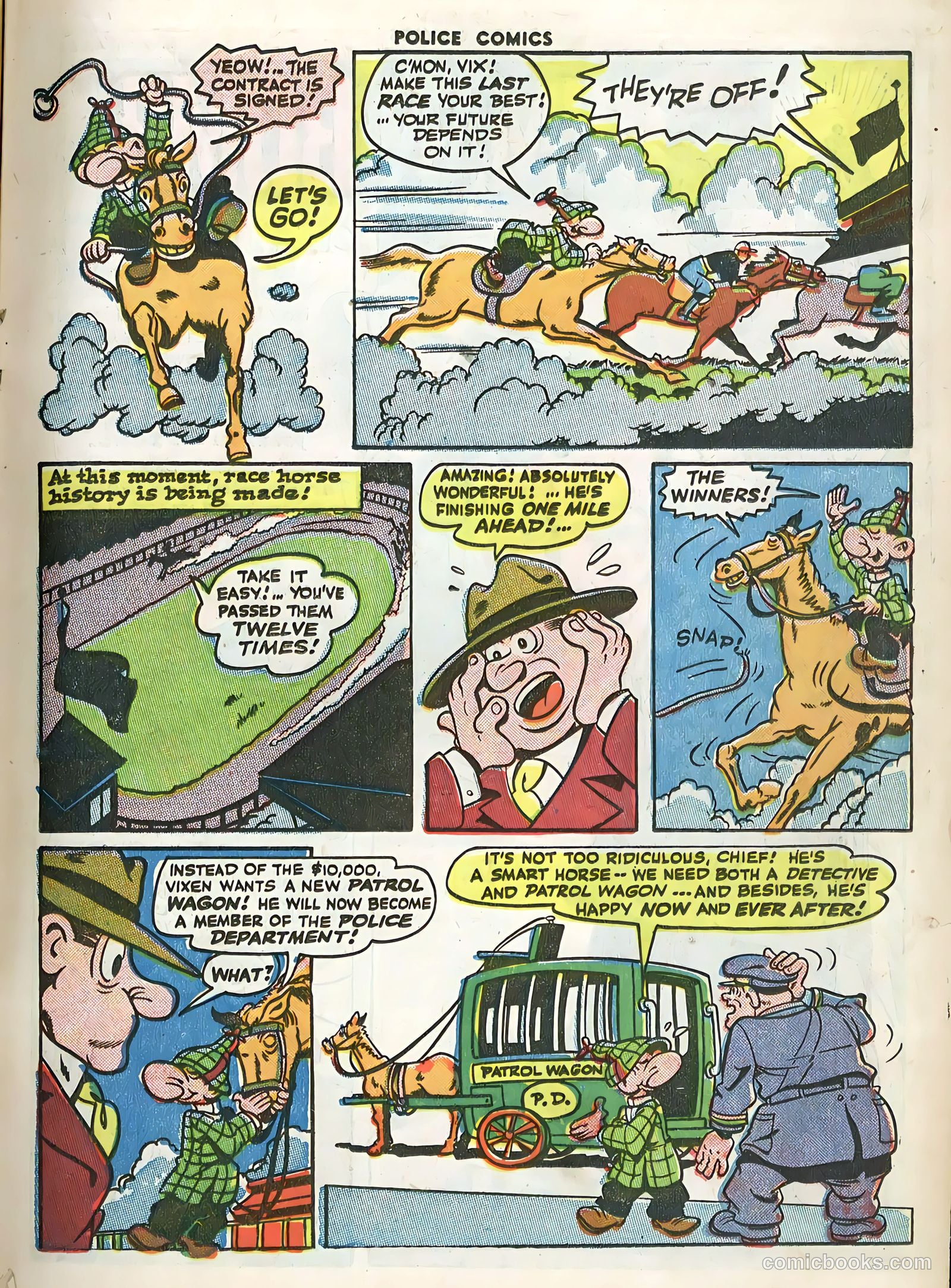 Police Comics #45 — page 23 of 60