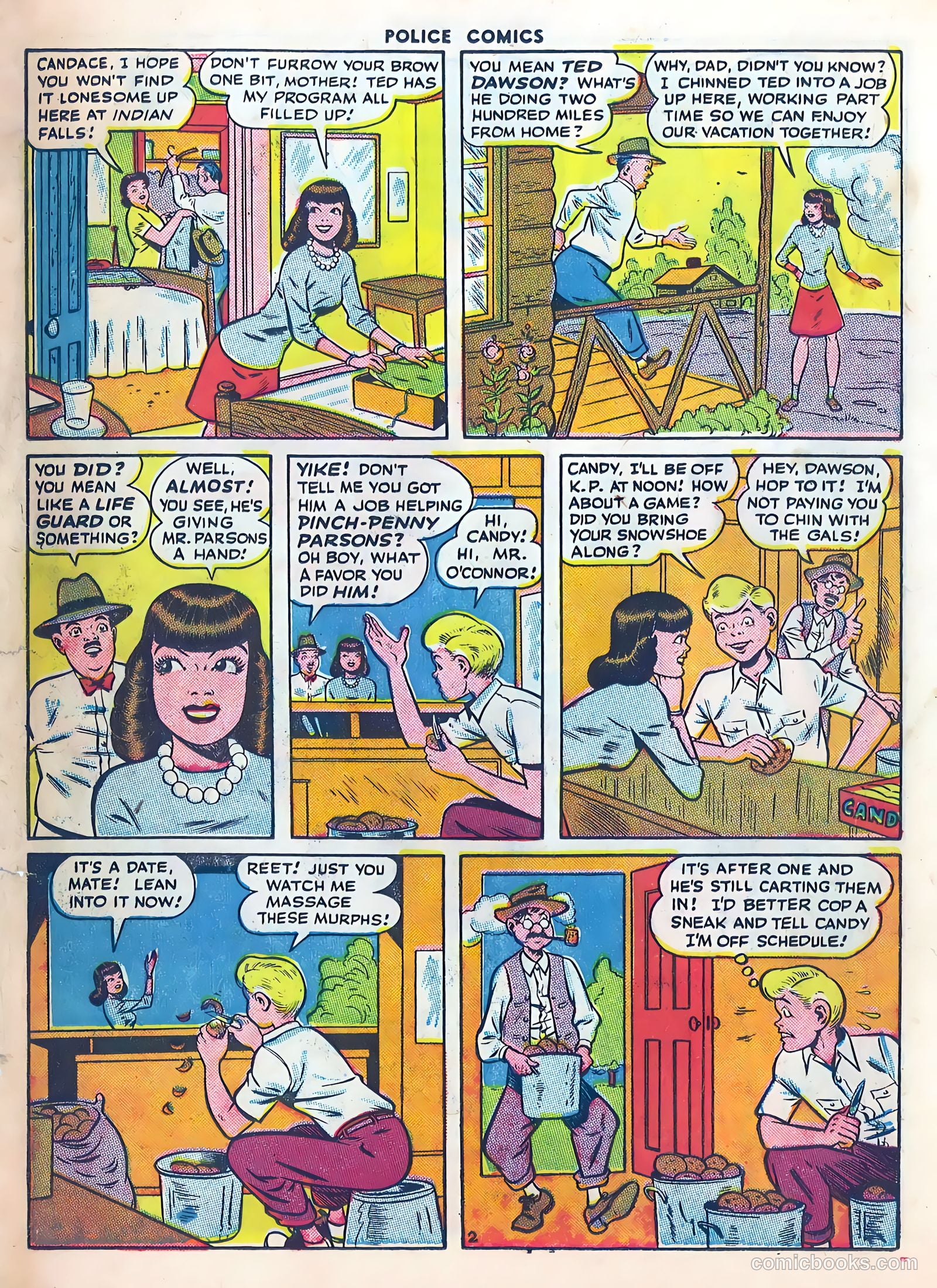 Police Comics #45 — page 32 of 60