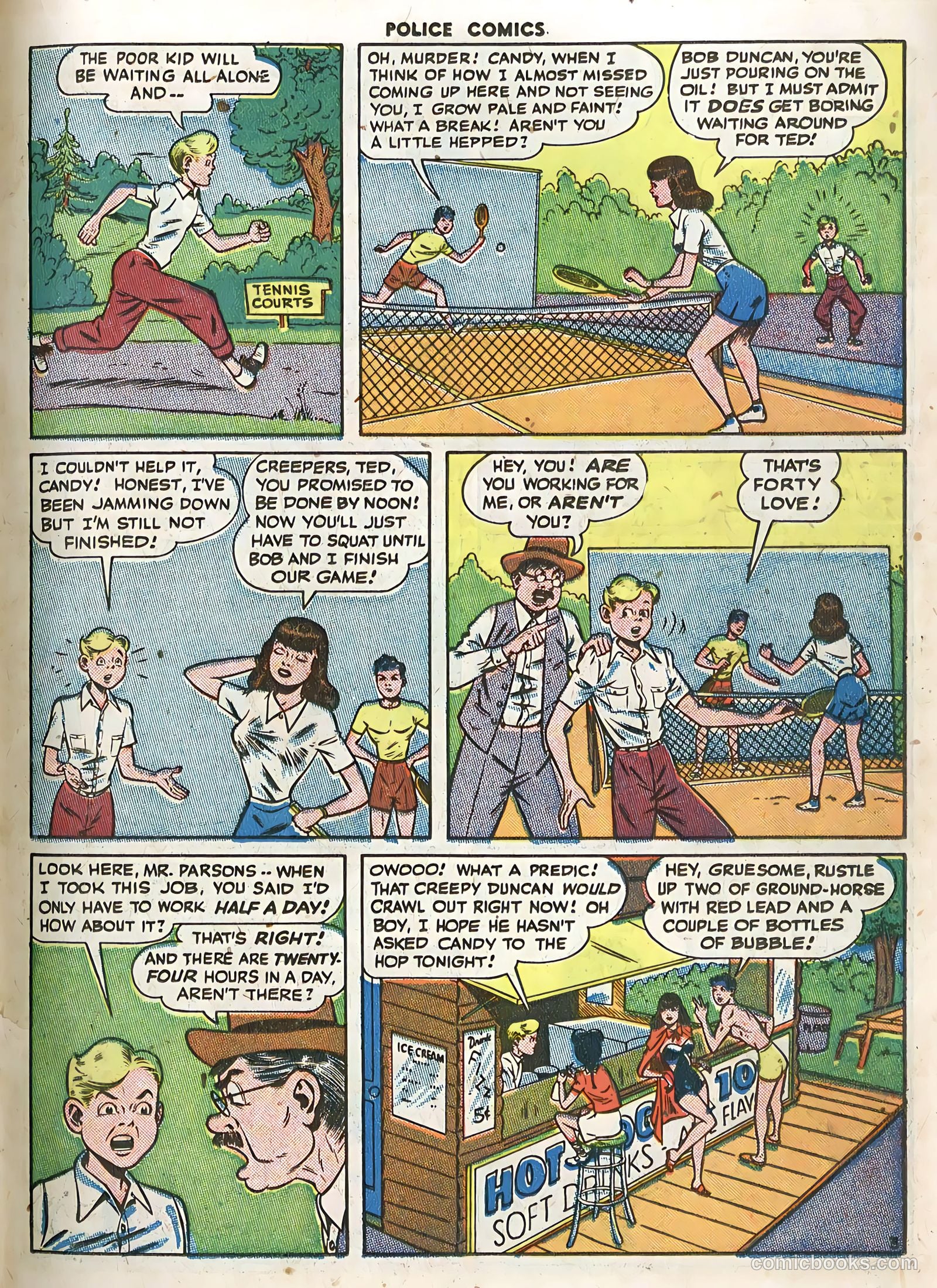 Police Comics #45 — page 33 of 60