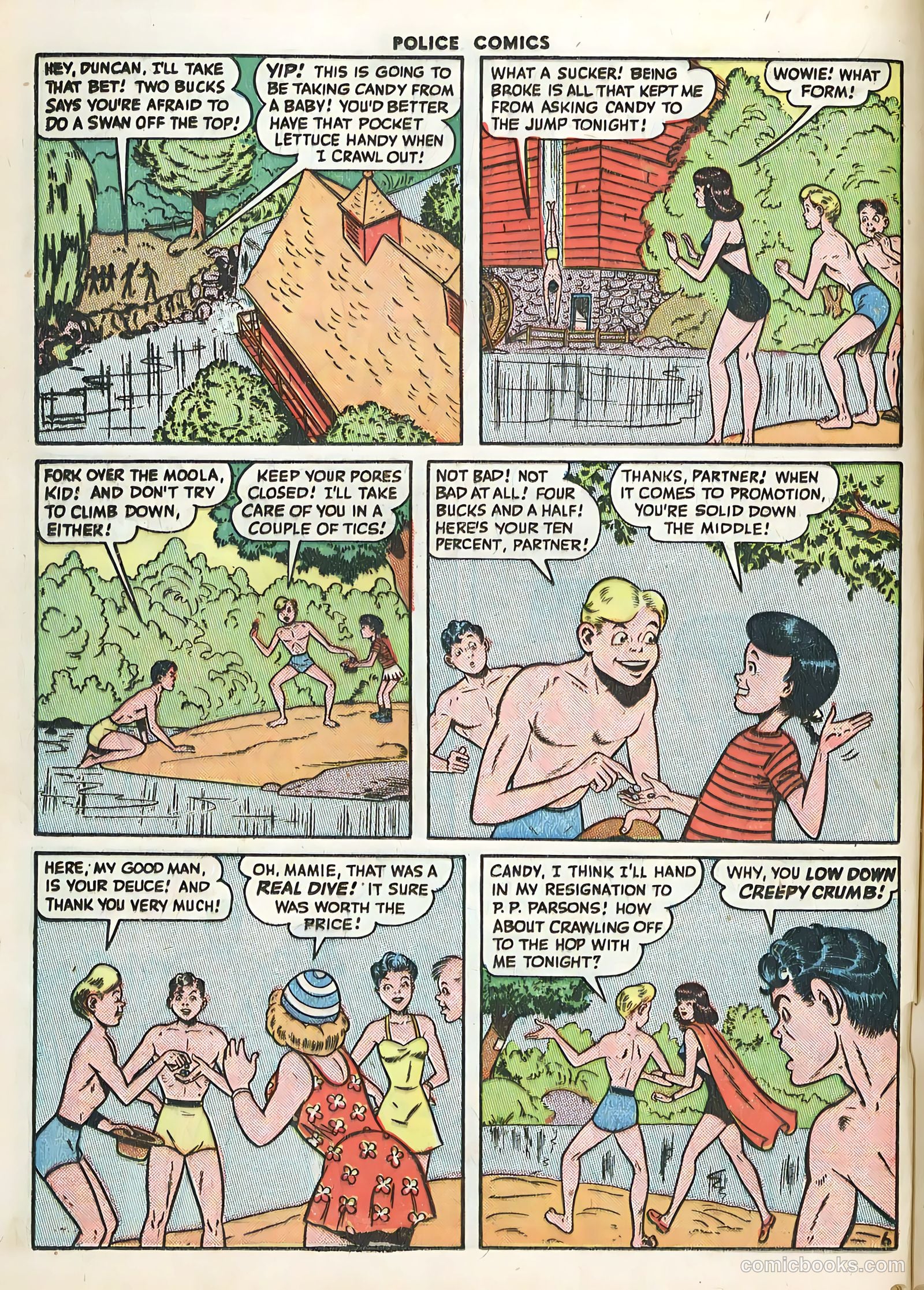 Police Comics #45 — page 36 of 60