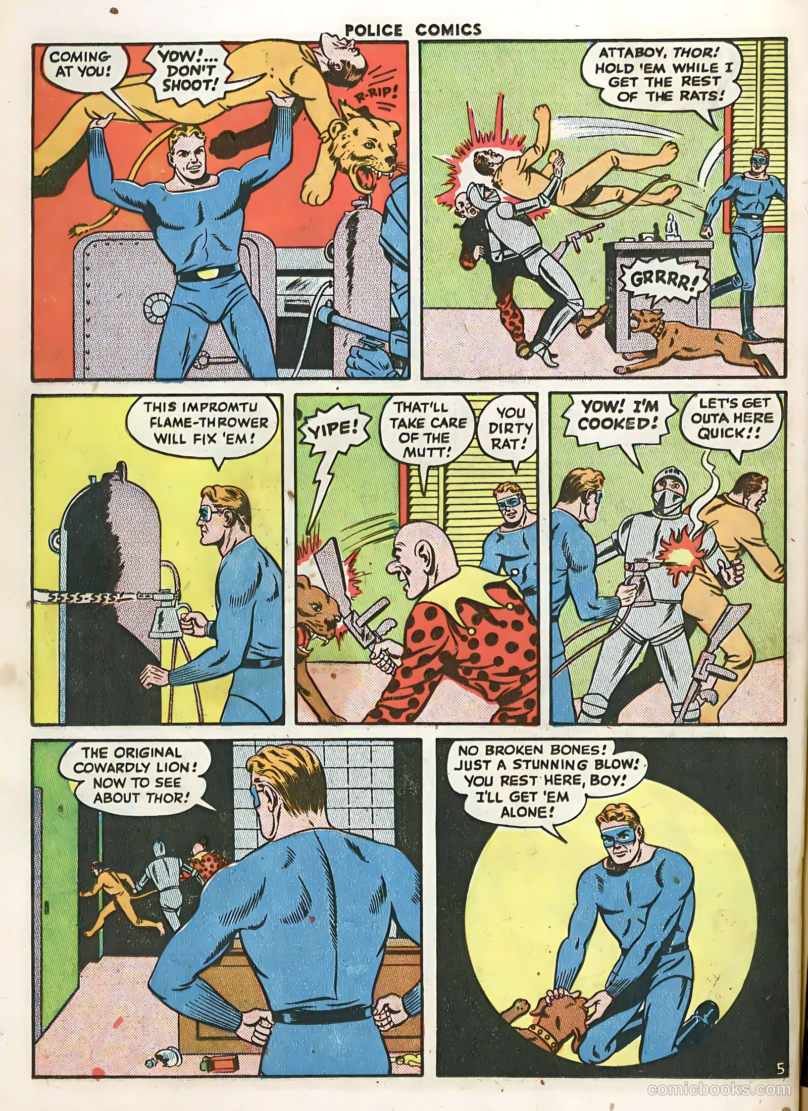 Police Comics #45 — page 42 of 60