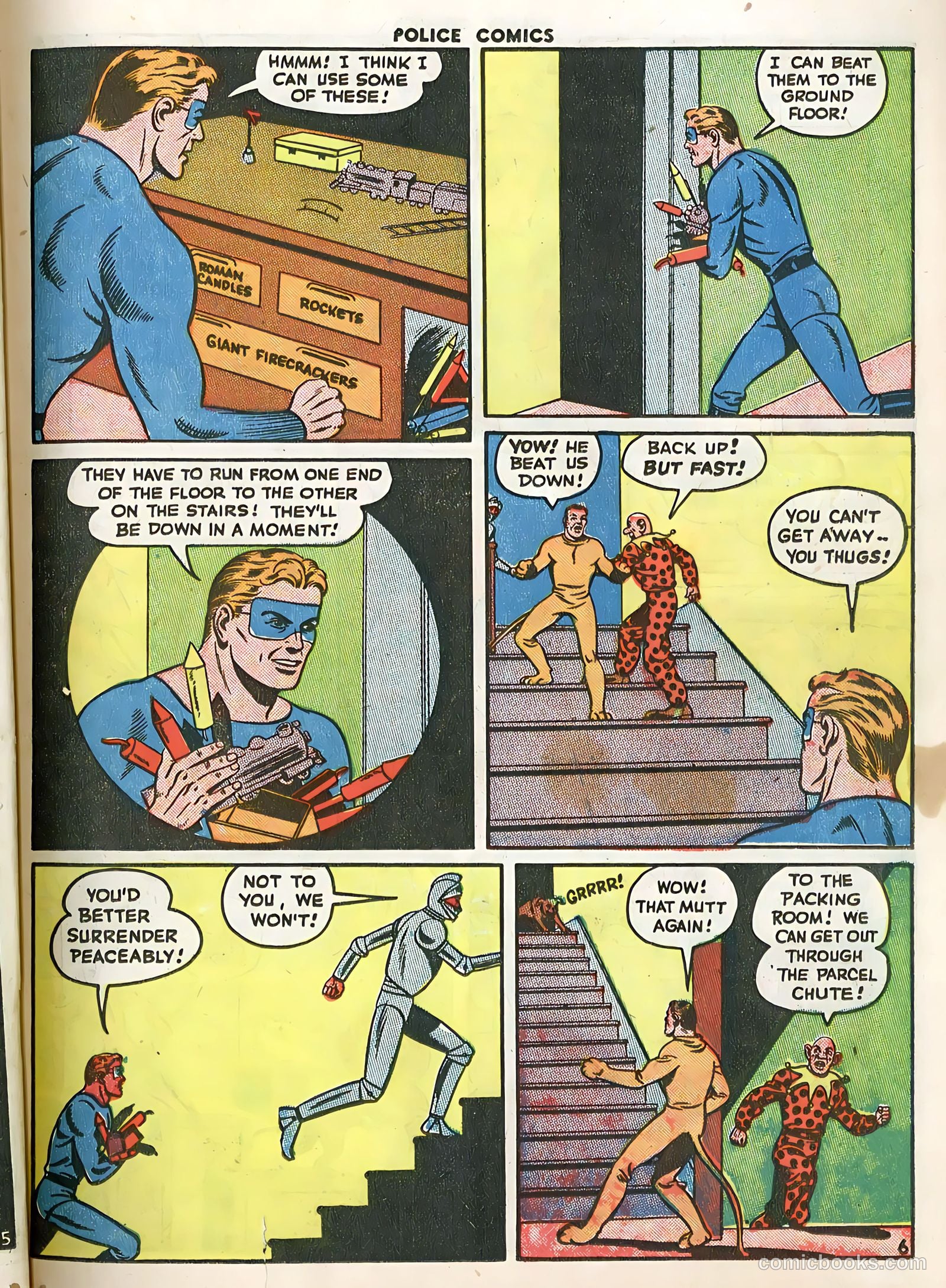 Police Comics #45 — page 43 of 60