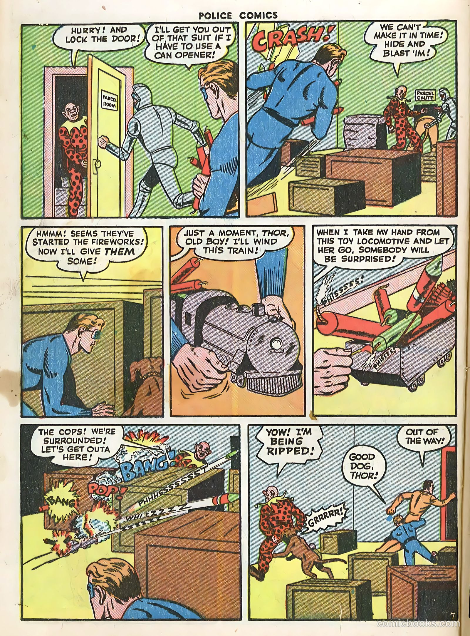 Police Comics #45 — page 44 of 60