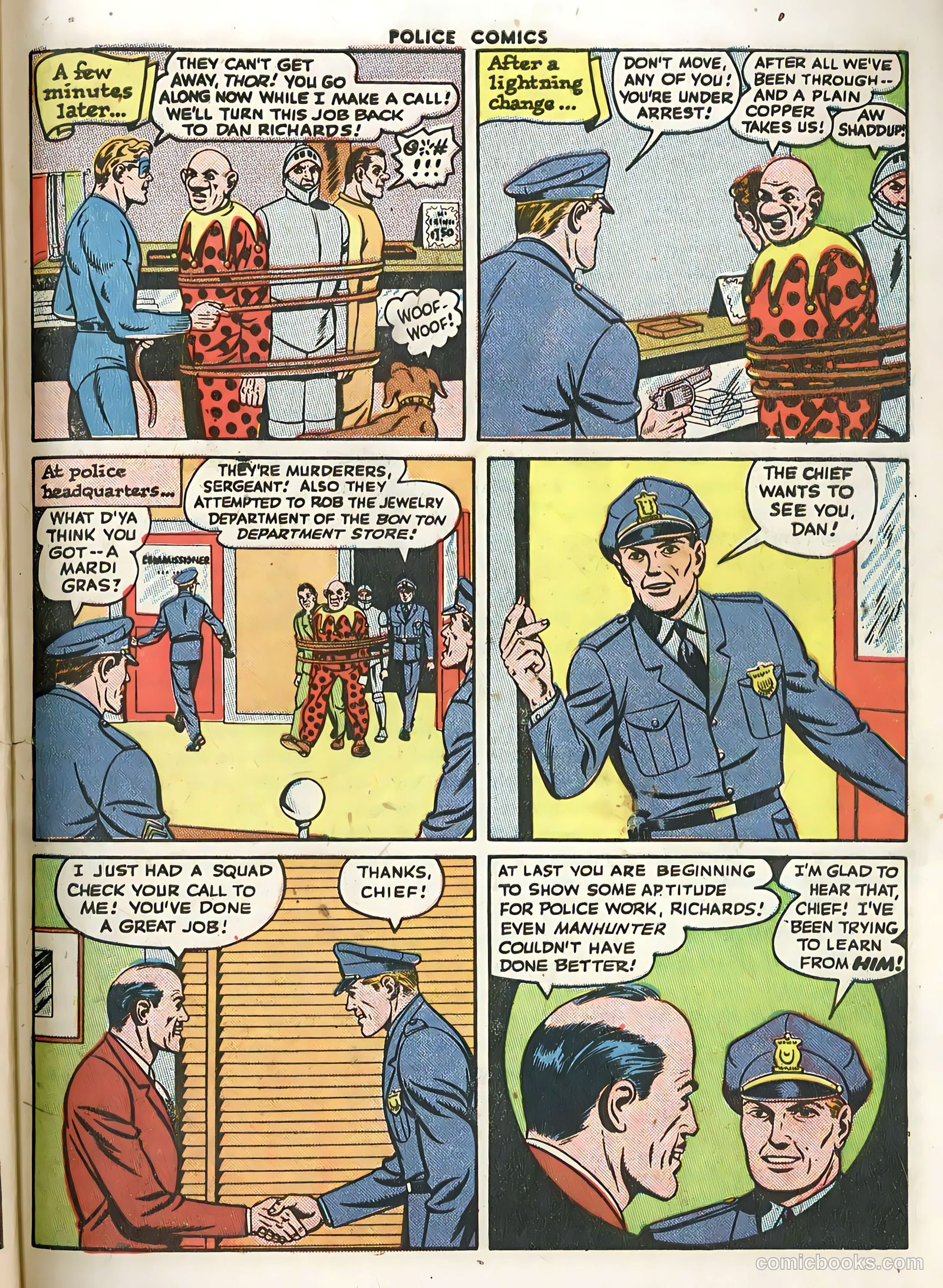 Police Comics #45 — page 47 of 60