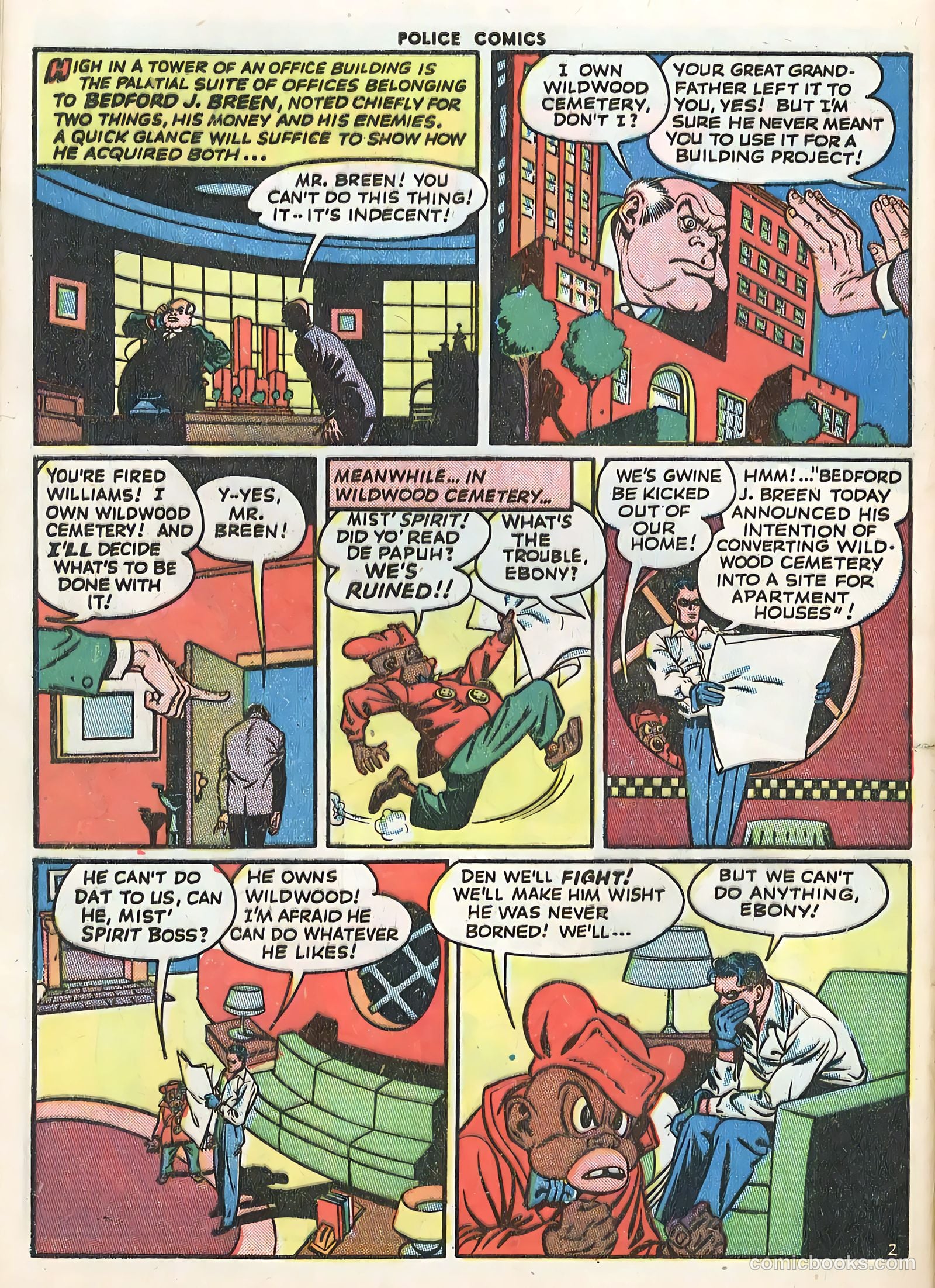 Police Comics #45 — page 52 of 60