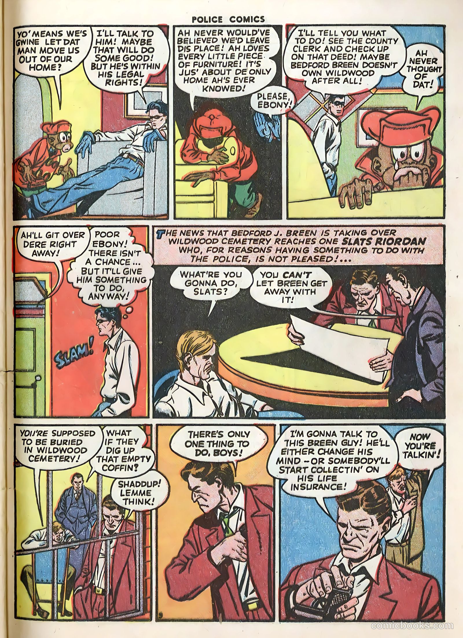 Police Comics #45 — page 53 of 60