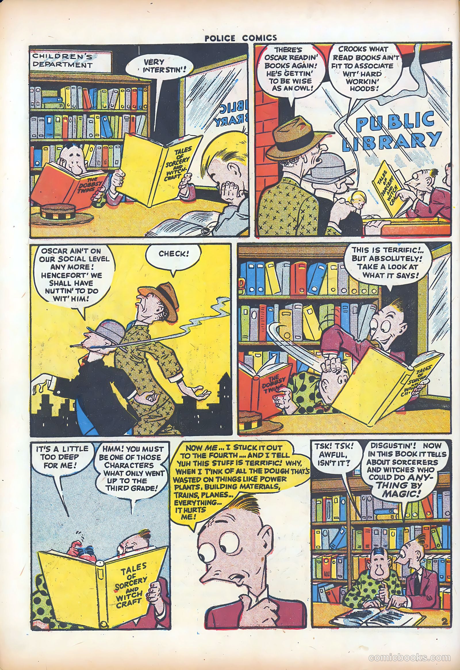 Police Comics #46 — page 5 of 61