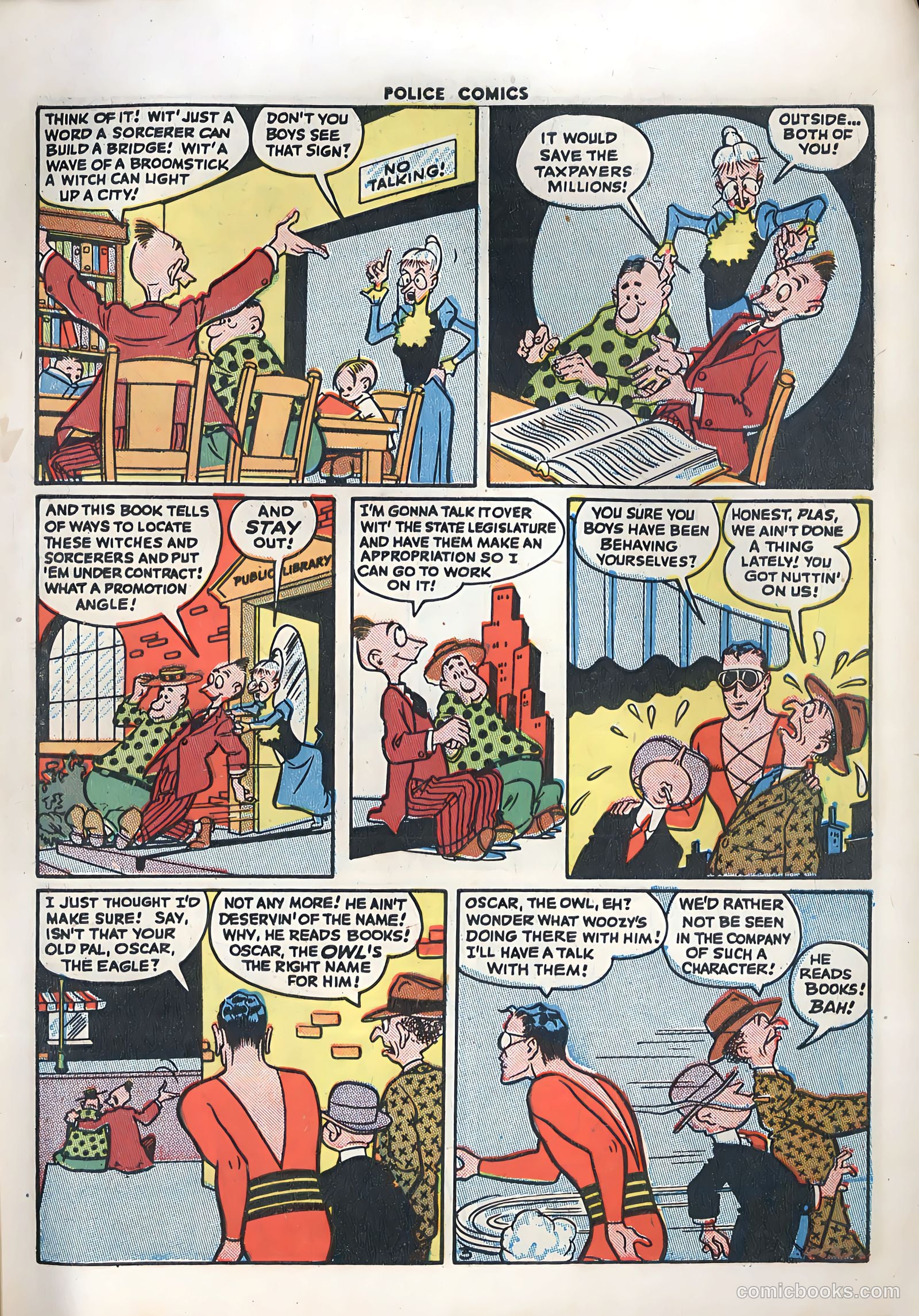 Police Comics #46 — page 6 of 61