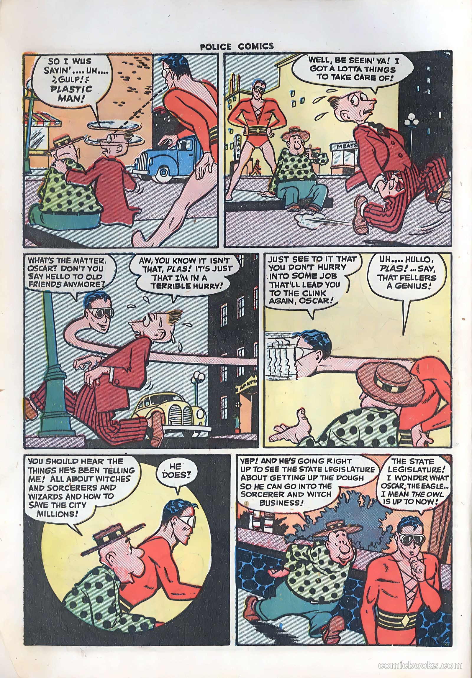 Police Comics #46 — page 7 of 61