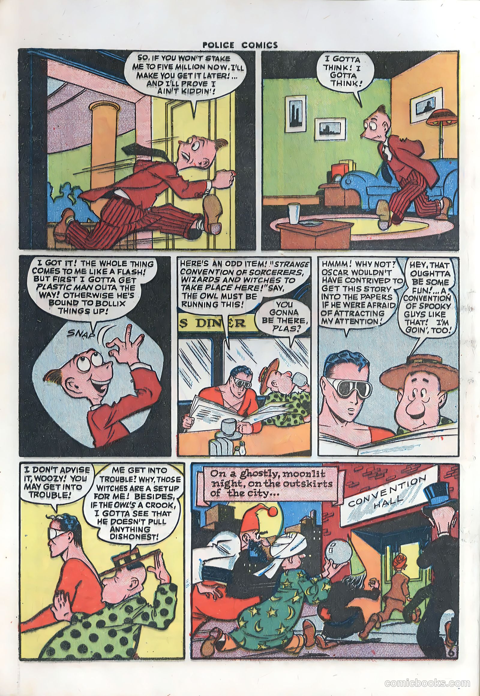 Police Comics #46 — page 9 of 61