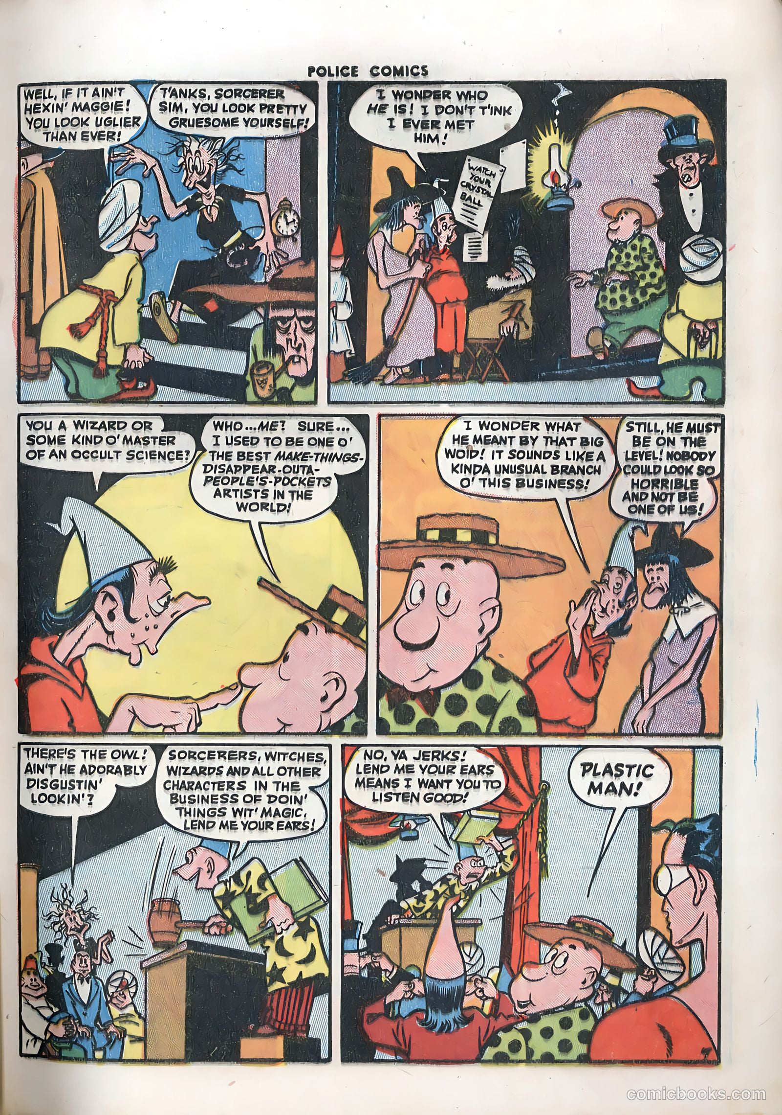 Police Comics #46 — page 10 of 61
