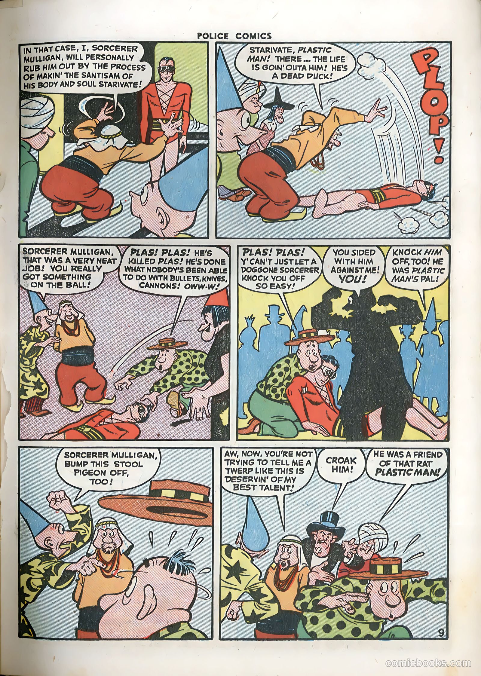 Police Comics #46 — page 12 of 61