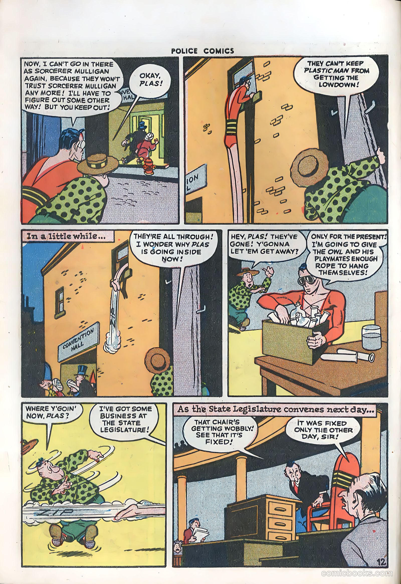 Police Comics #46 — page 15 of 61