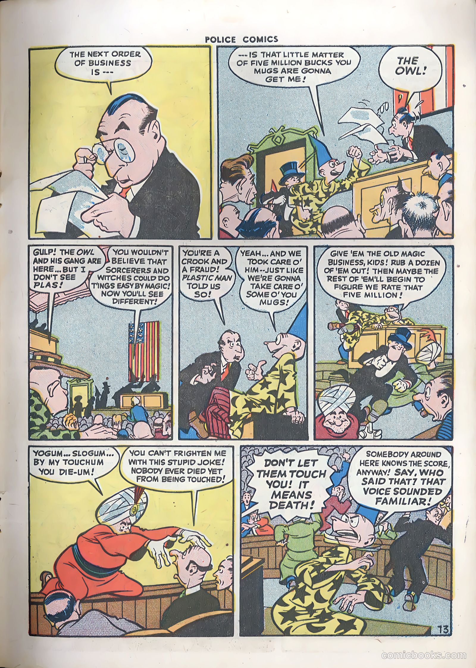 Police Comics #46 — page 16 of 61